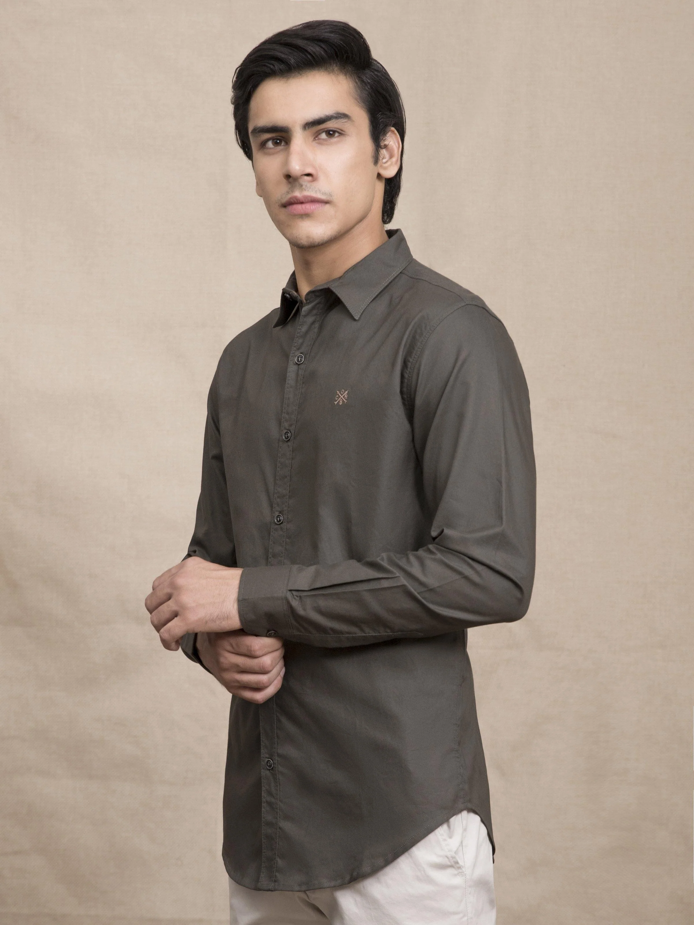CASUAL SHIRT GREEN - Image 3