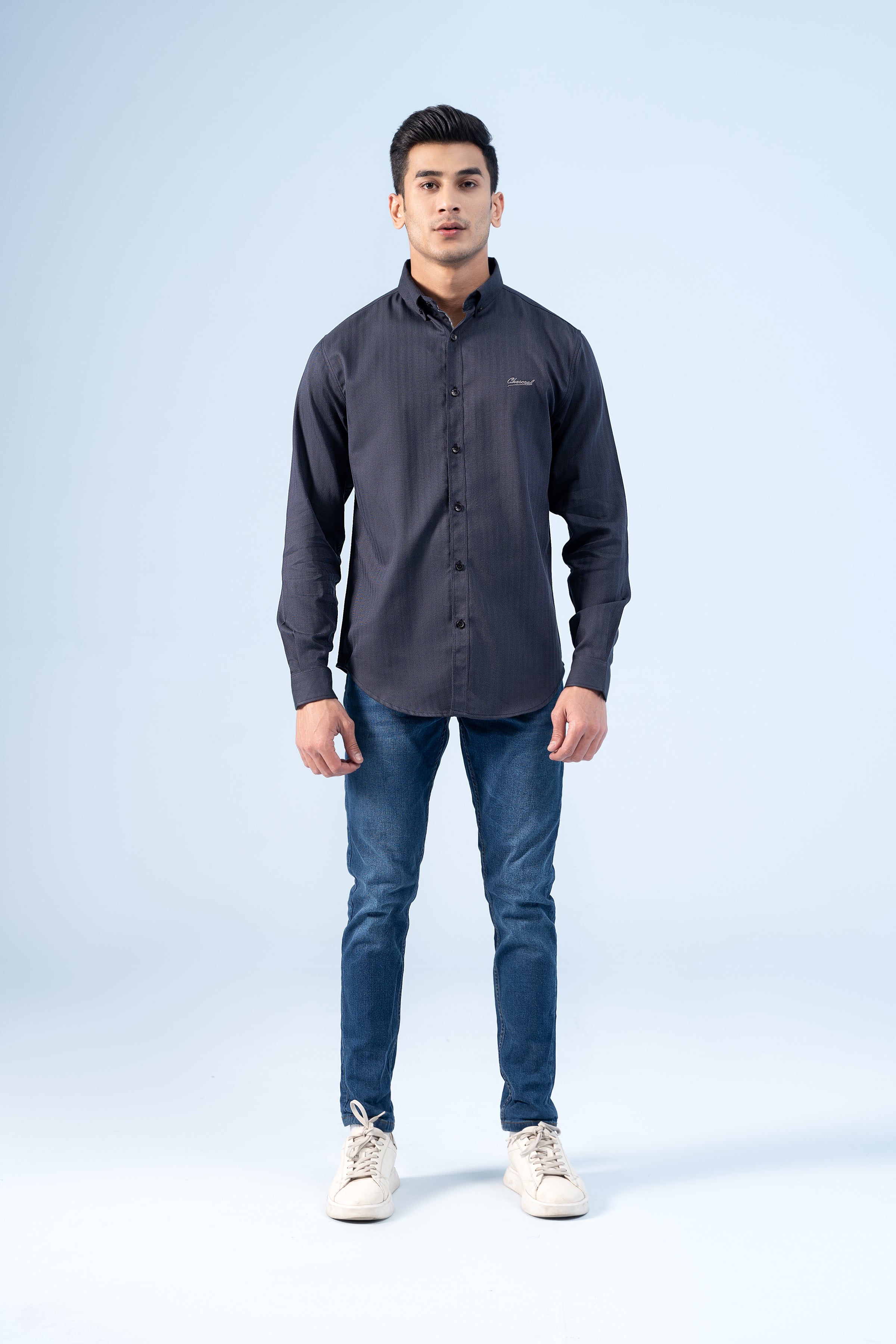 CASUAL SHIRT GREY