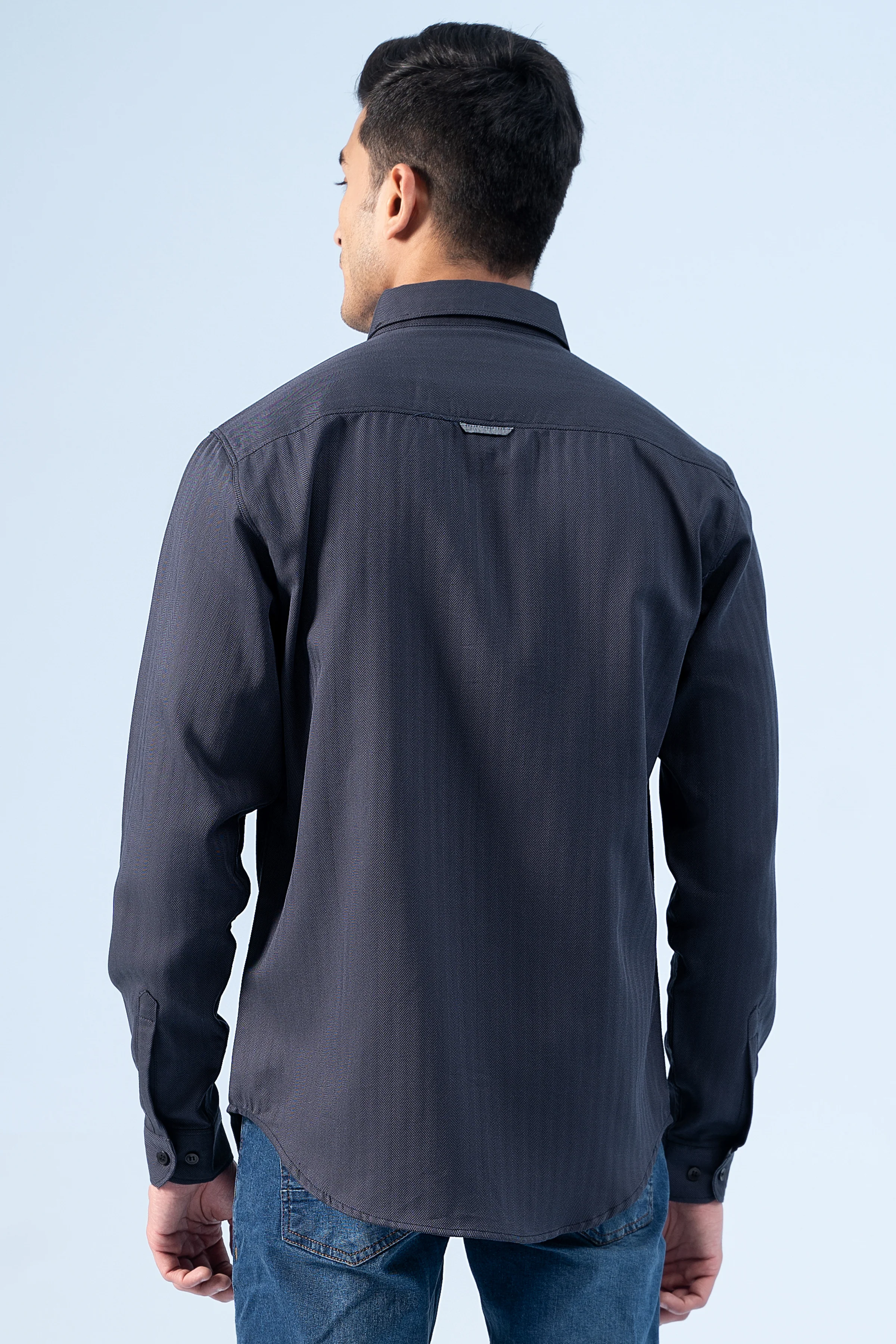 CASUAL SHIRT GREY - Image 4