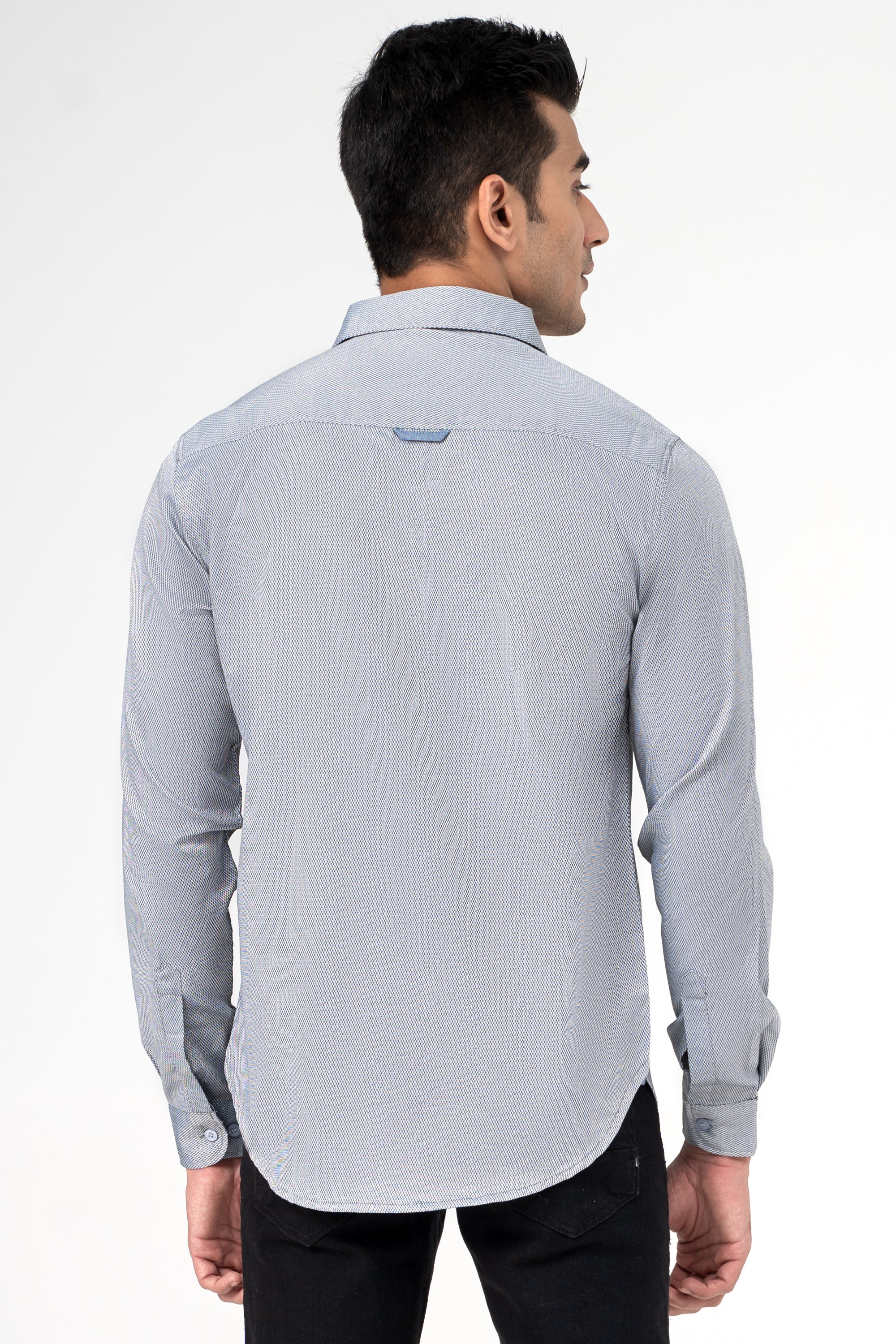 CASUAL SHIRT GREY - Image 4