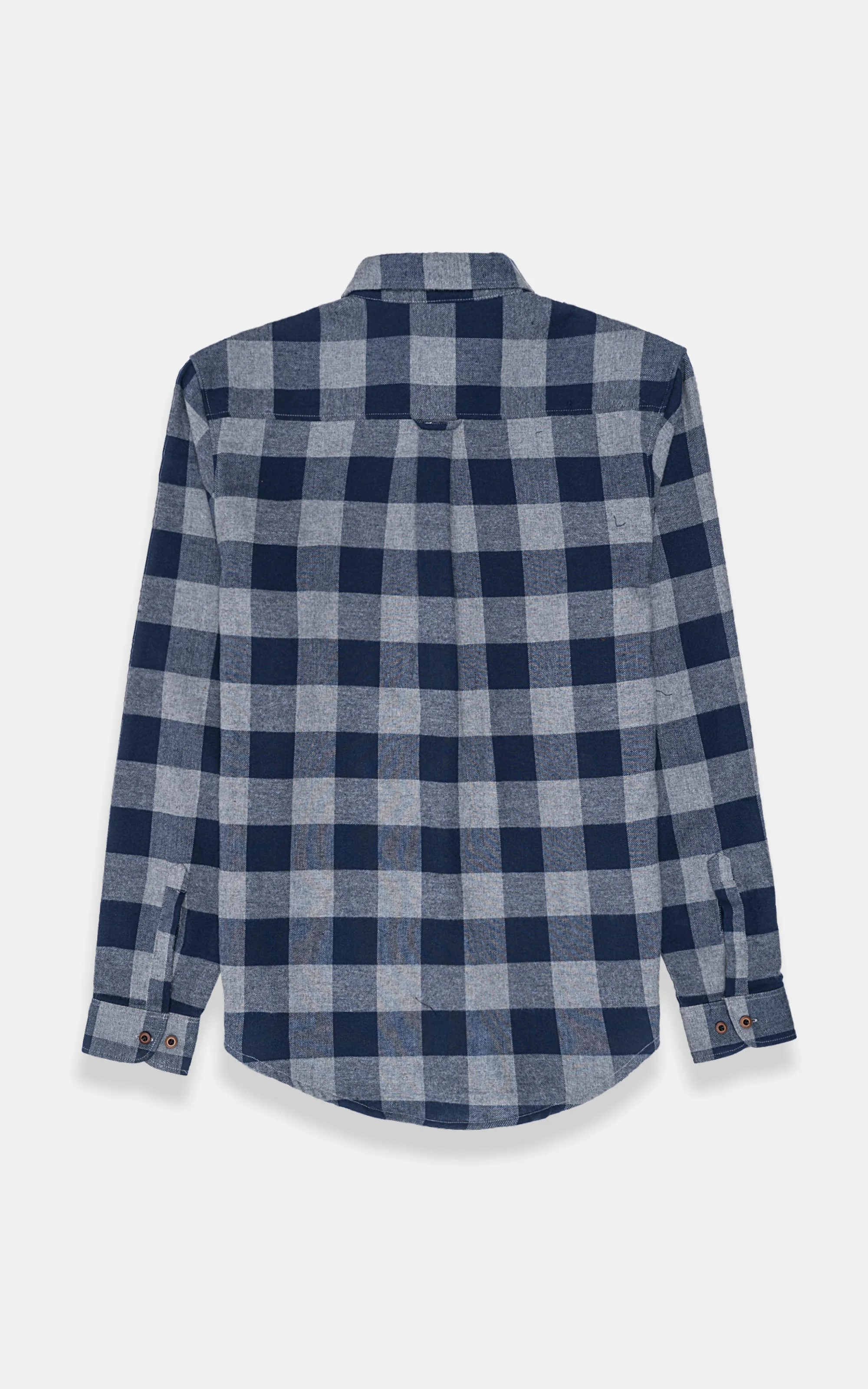 CASUAL SHIRT GREY NAVY - Image 3