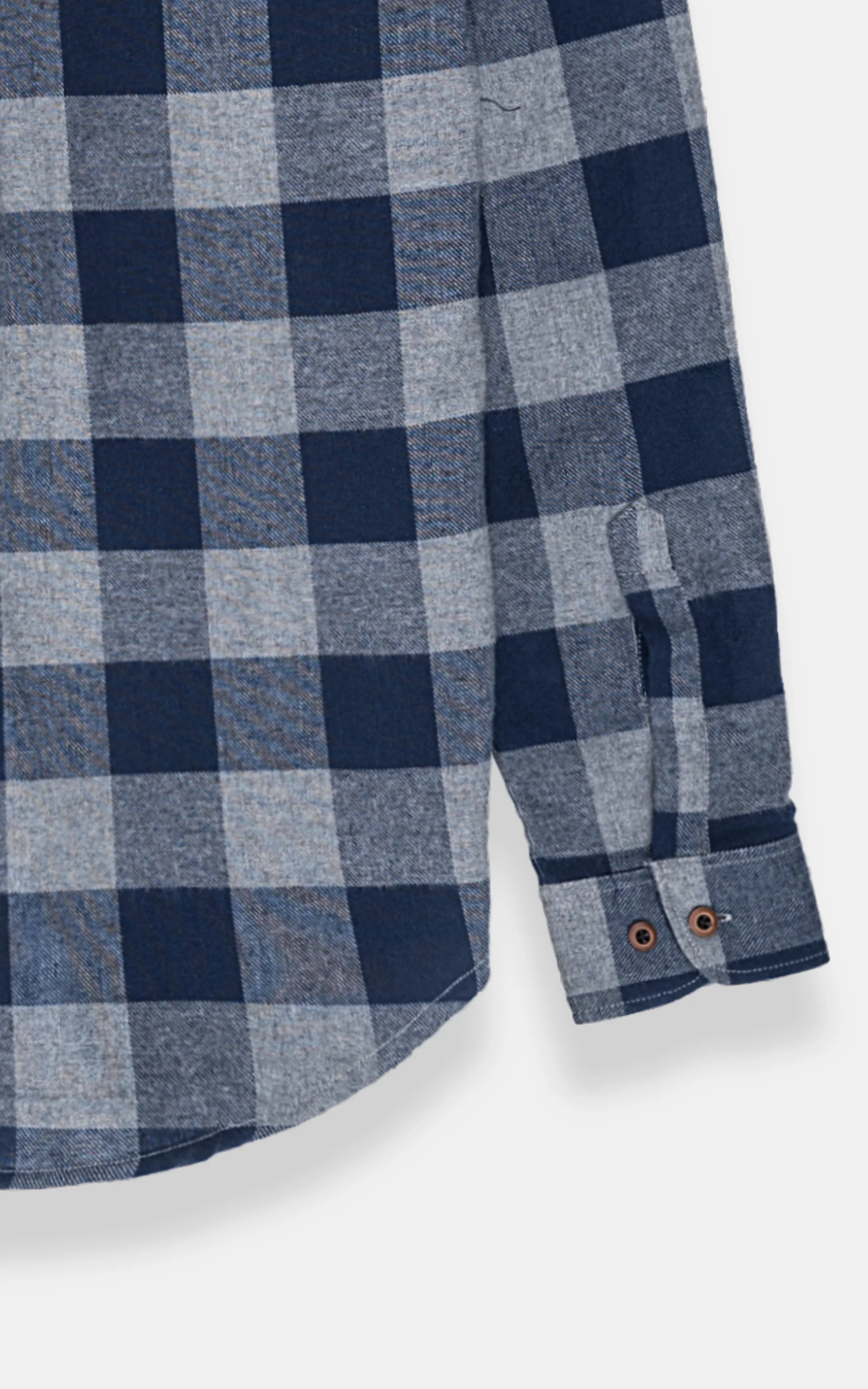 CASUAL SHIRT GREY NAVY - Image 4