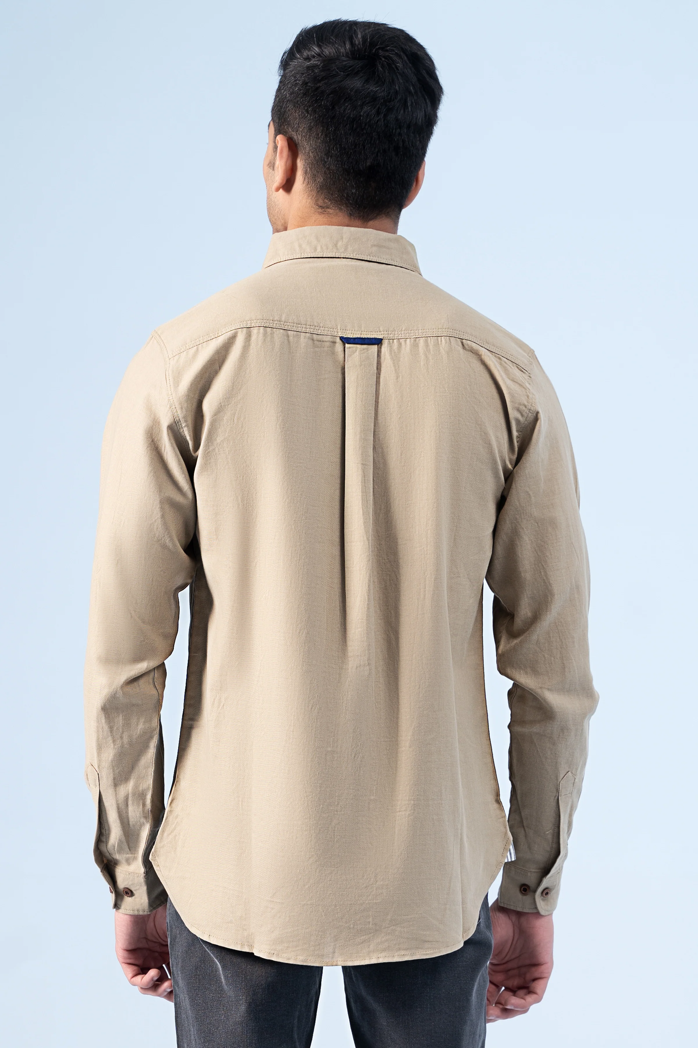 CASUAL SHIRT KHAKI - Image 3