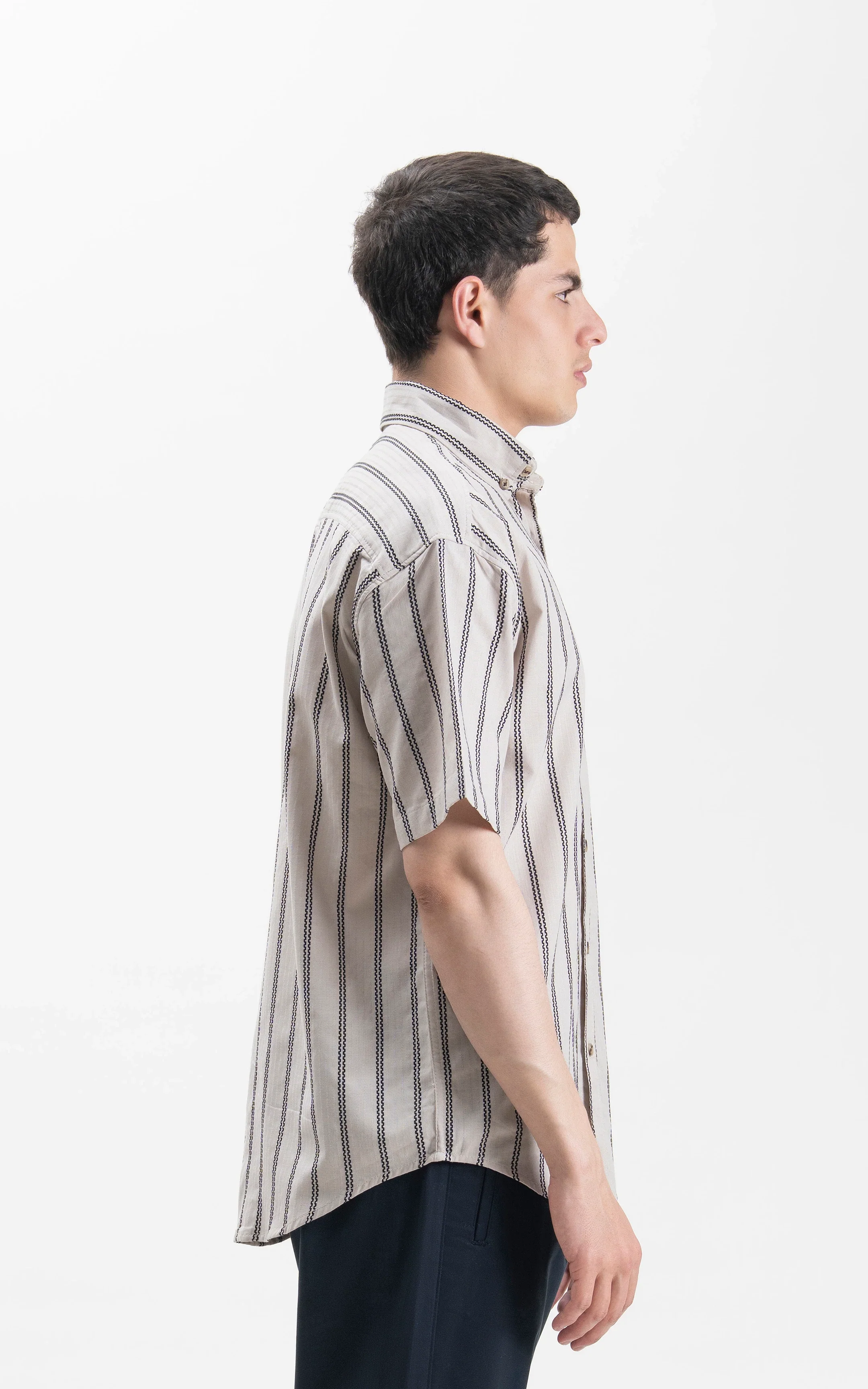 CASUAL SHIRT KHAKI - Image 5