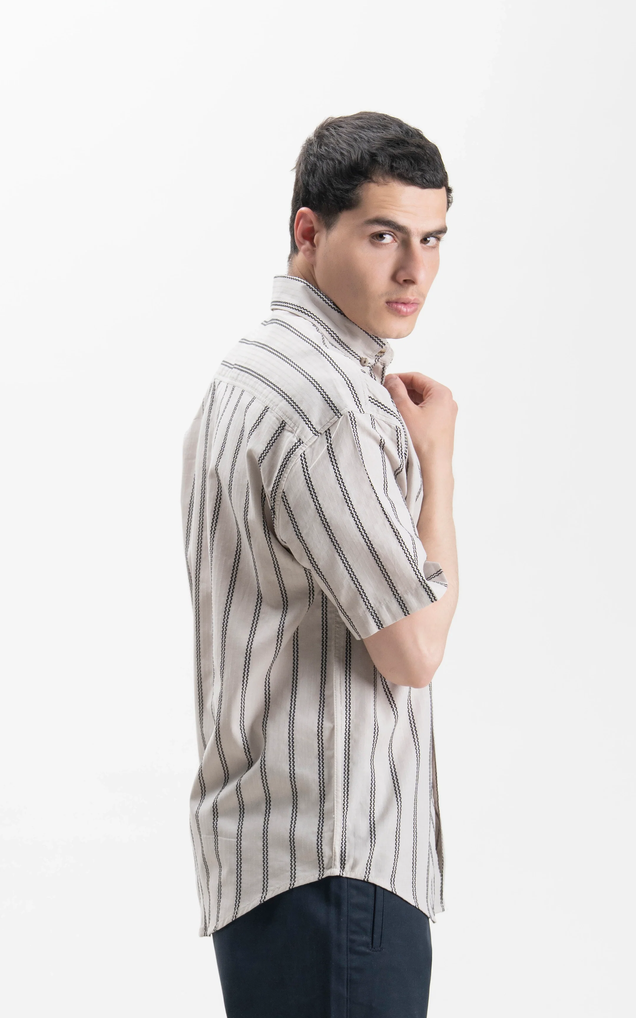 CASUAL SHIRT KHAKI - Image 7