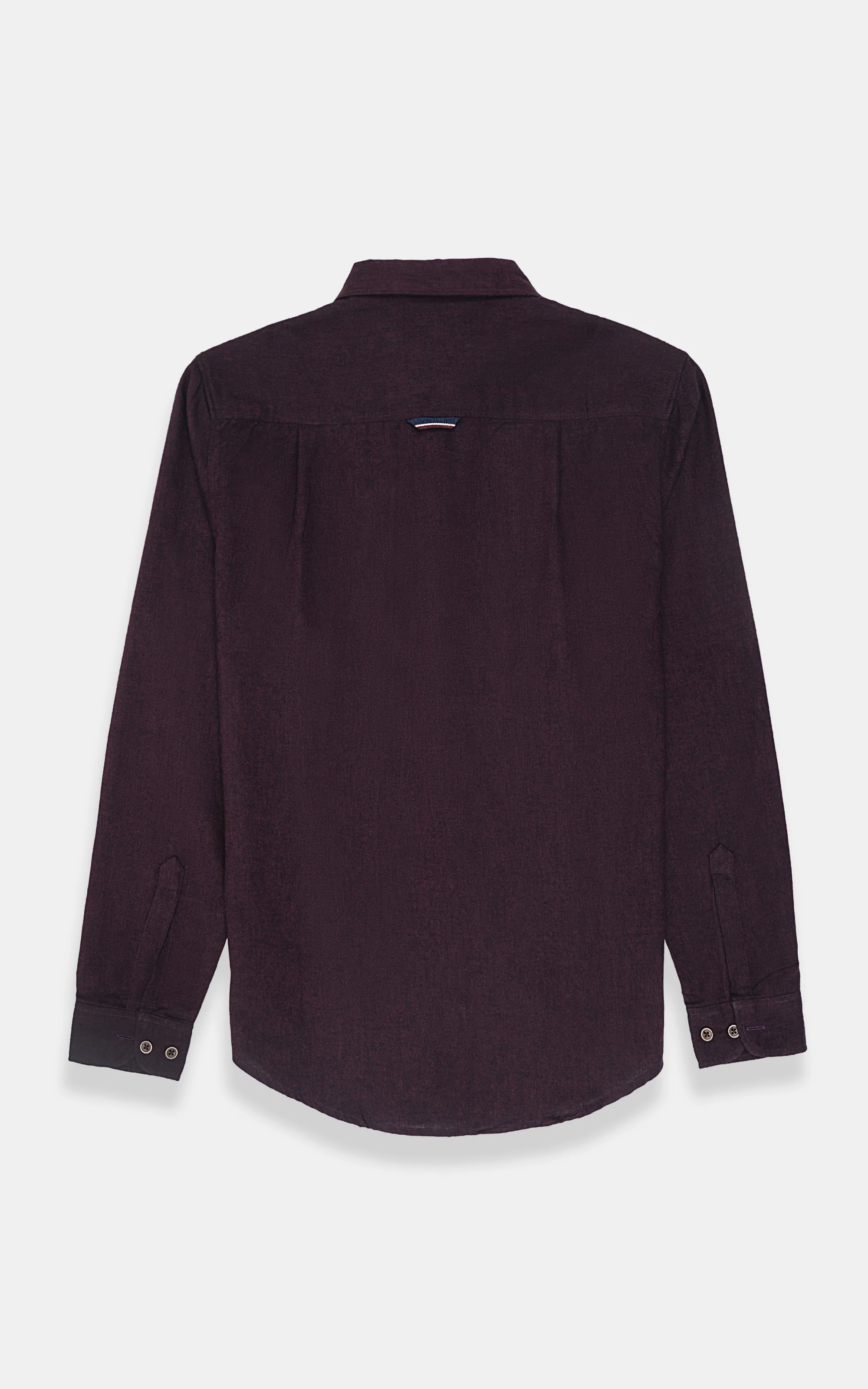 CASUAL SHIRT MAROON - Image 3