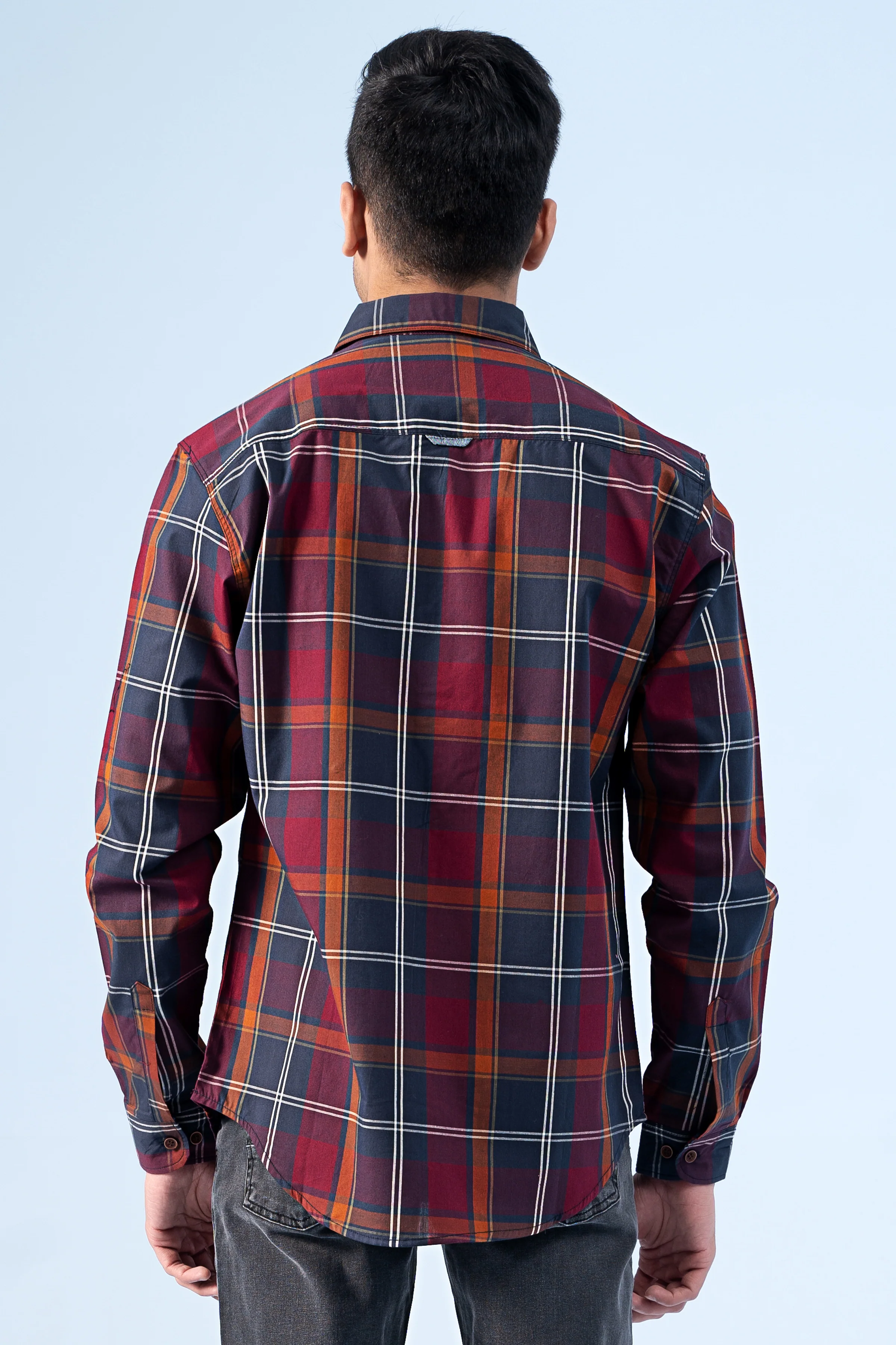 CASUAL SHIRT MAROON - Image 4