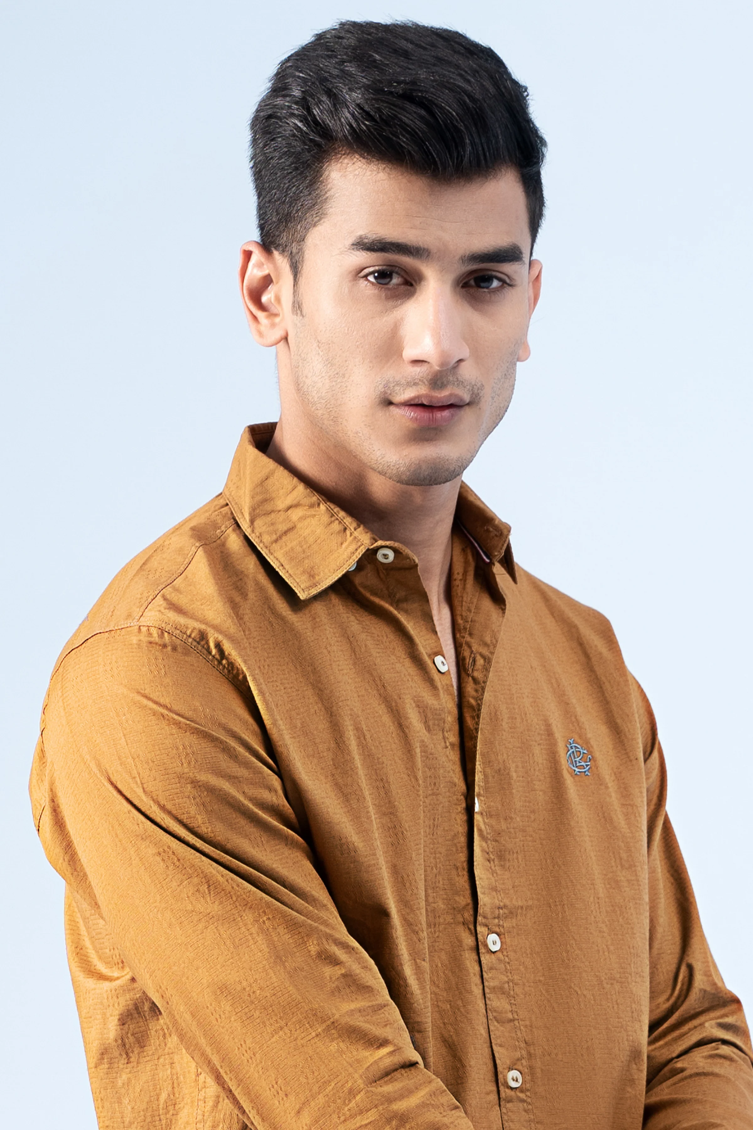 CASUAL SHIRT MUSTARD - Image 4