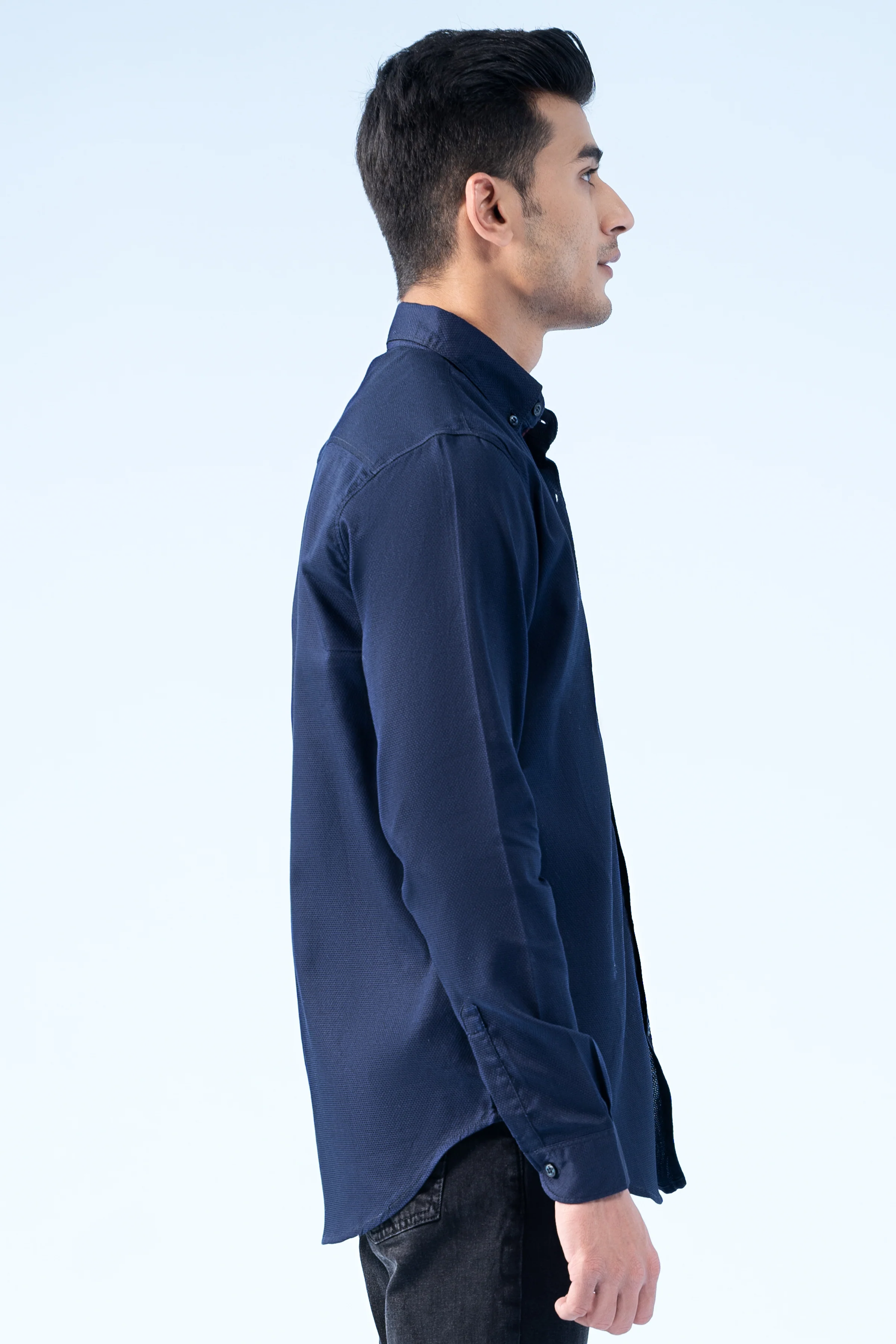 CASUAL SHIRT NAVY - Image 3