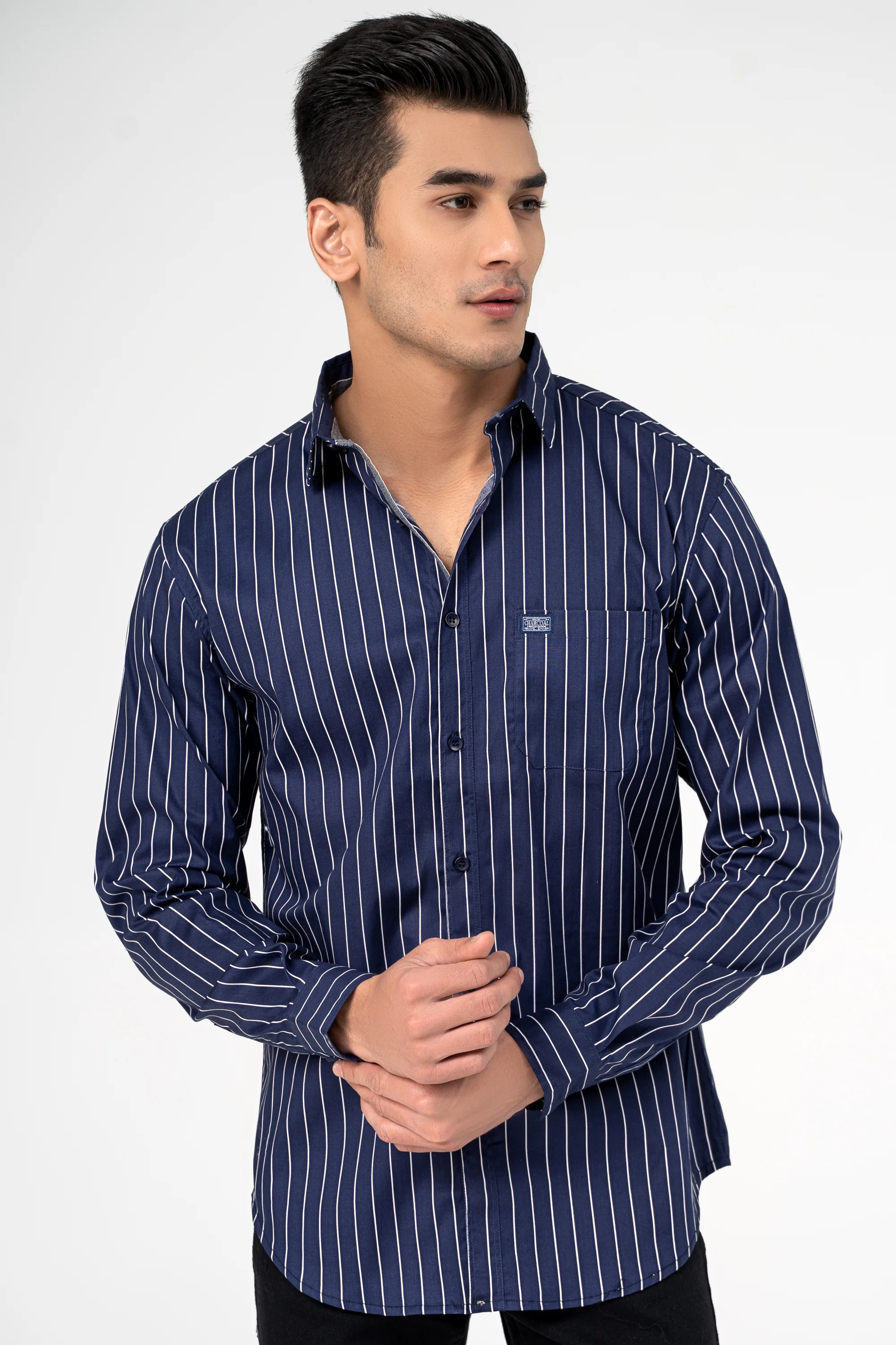 CASUAL SHIRT NAVY - Image 2