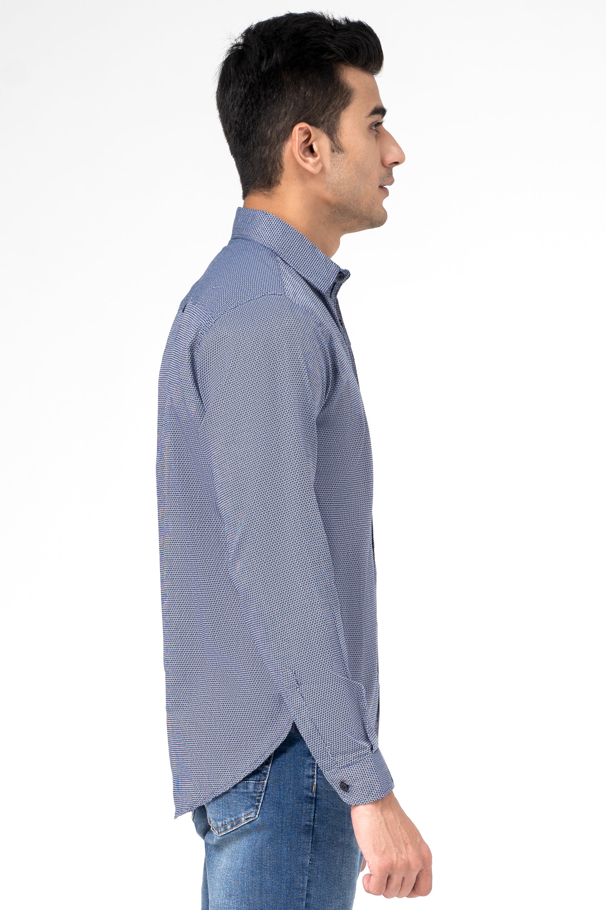 CASUAL SHIRT NAVY - Image 3
