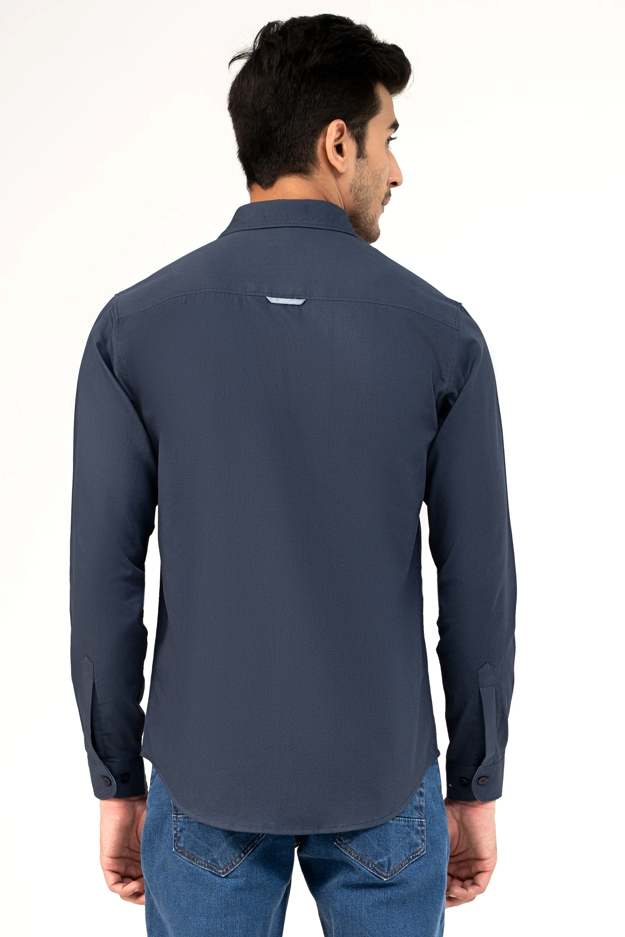 CASUAL SHIRT NAVY - Image 3