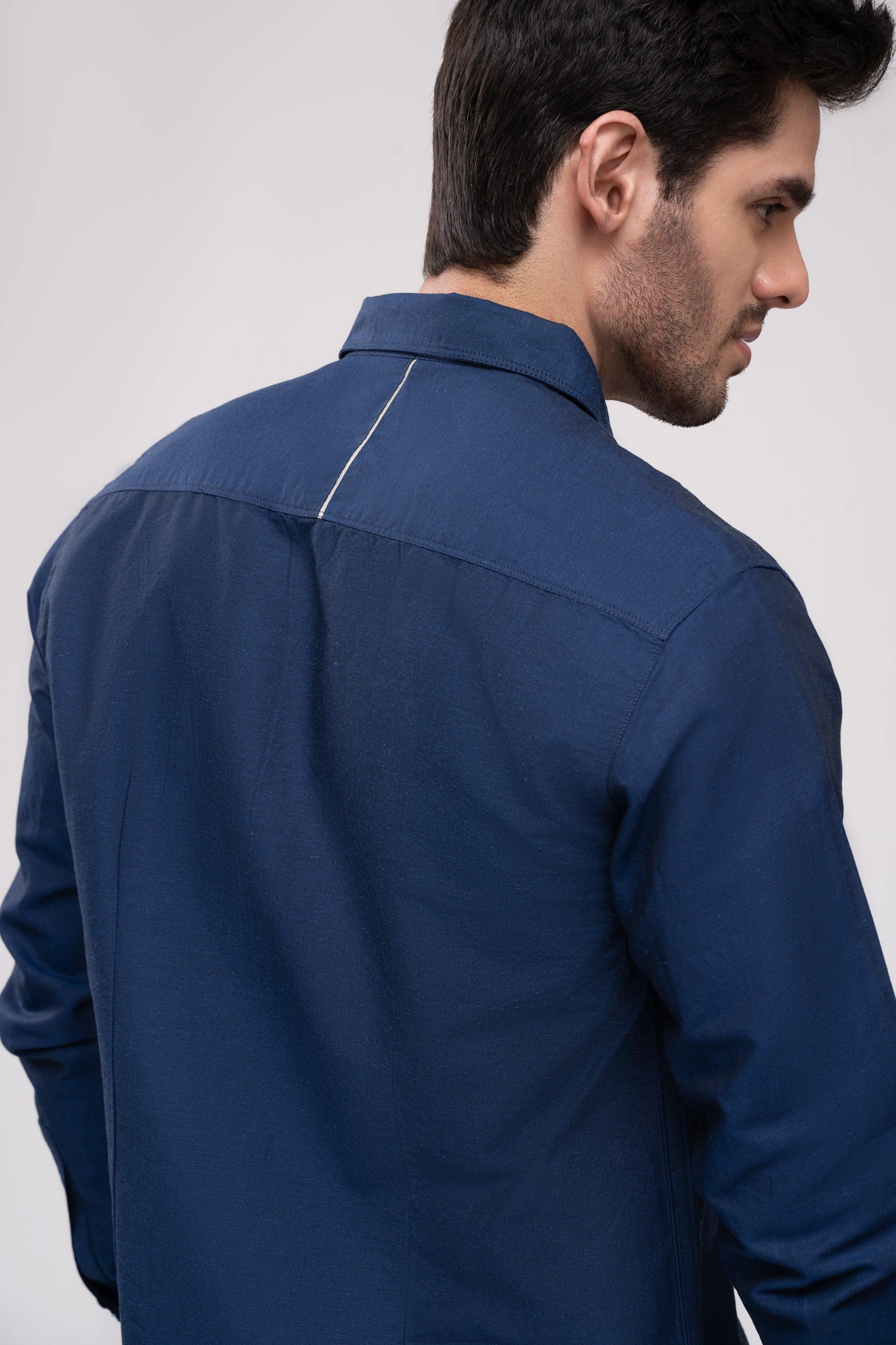 CASUAL SHIRT NAVY - Image 3