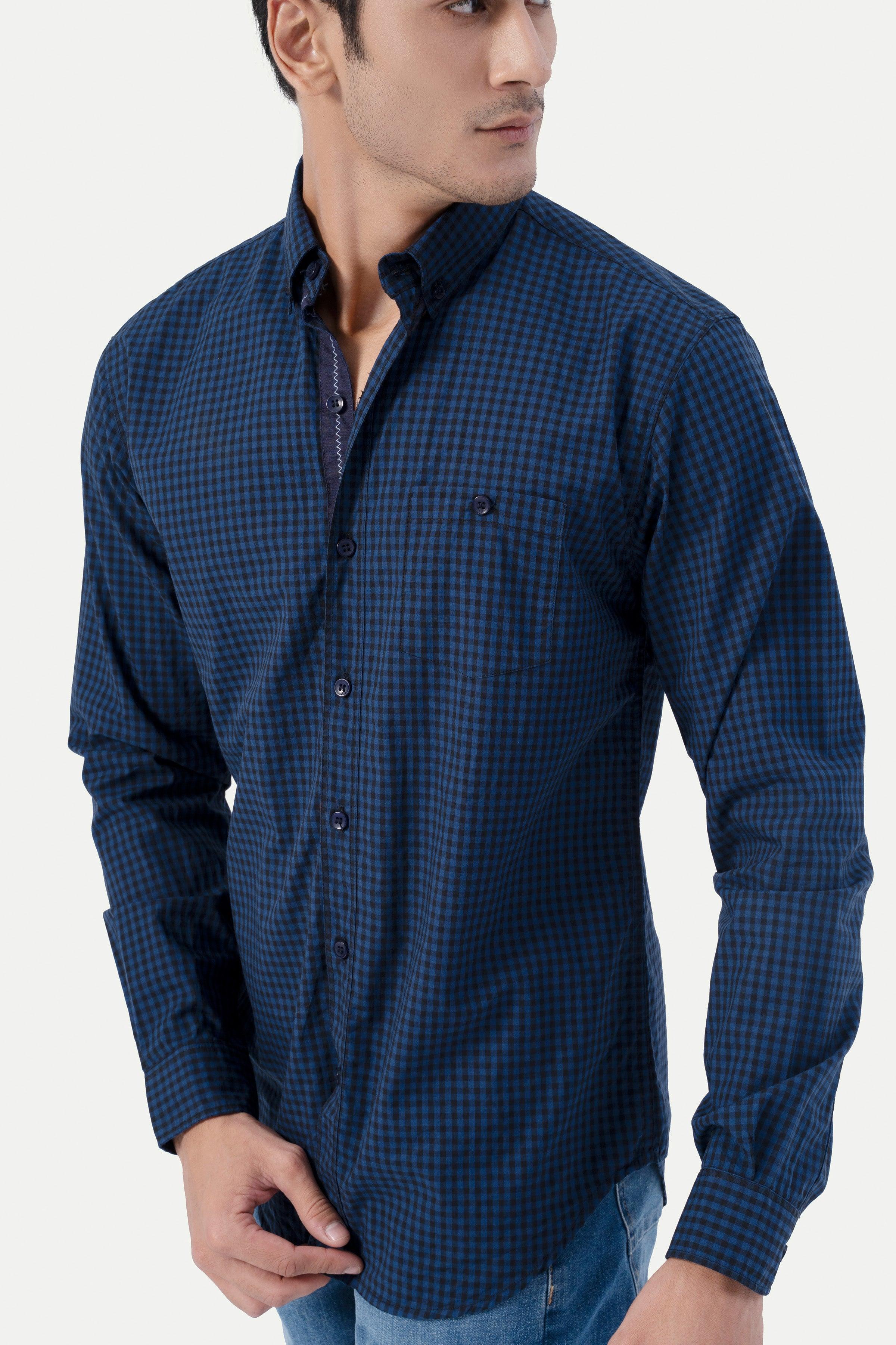 CASUAL SHIRT NAVY - Image 2