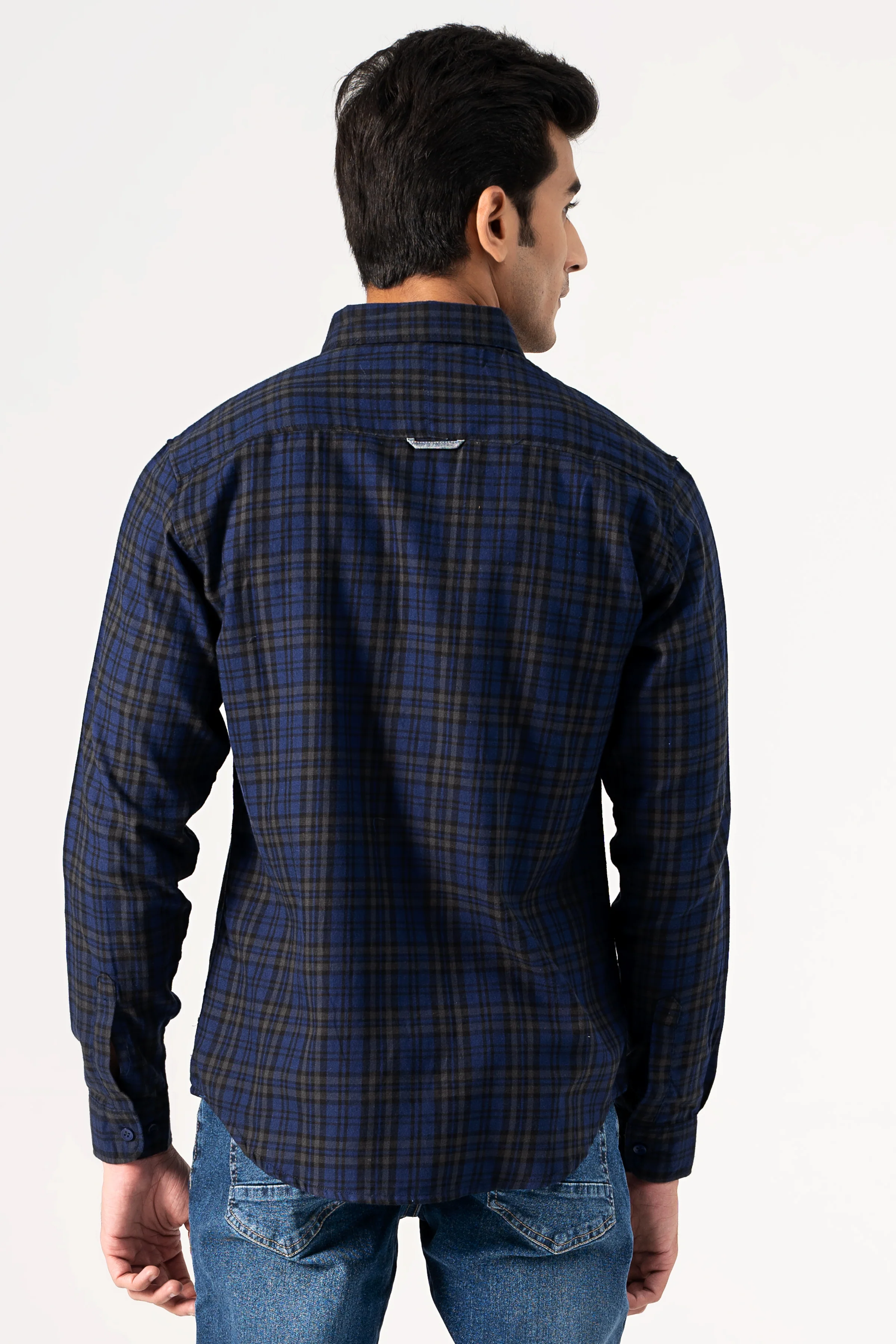 CASUAL SHIRT NAVY BLUE - Image 4