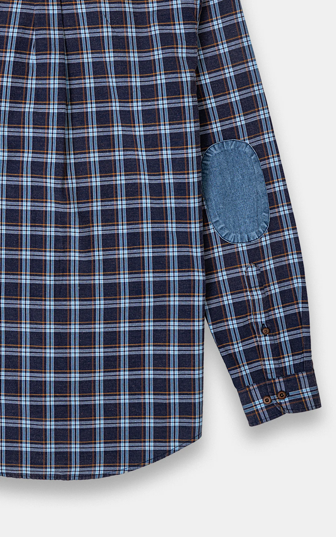 CASUAL SHIRT NAVY SKY CHECK - Image 4