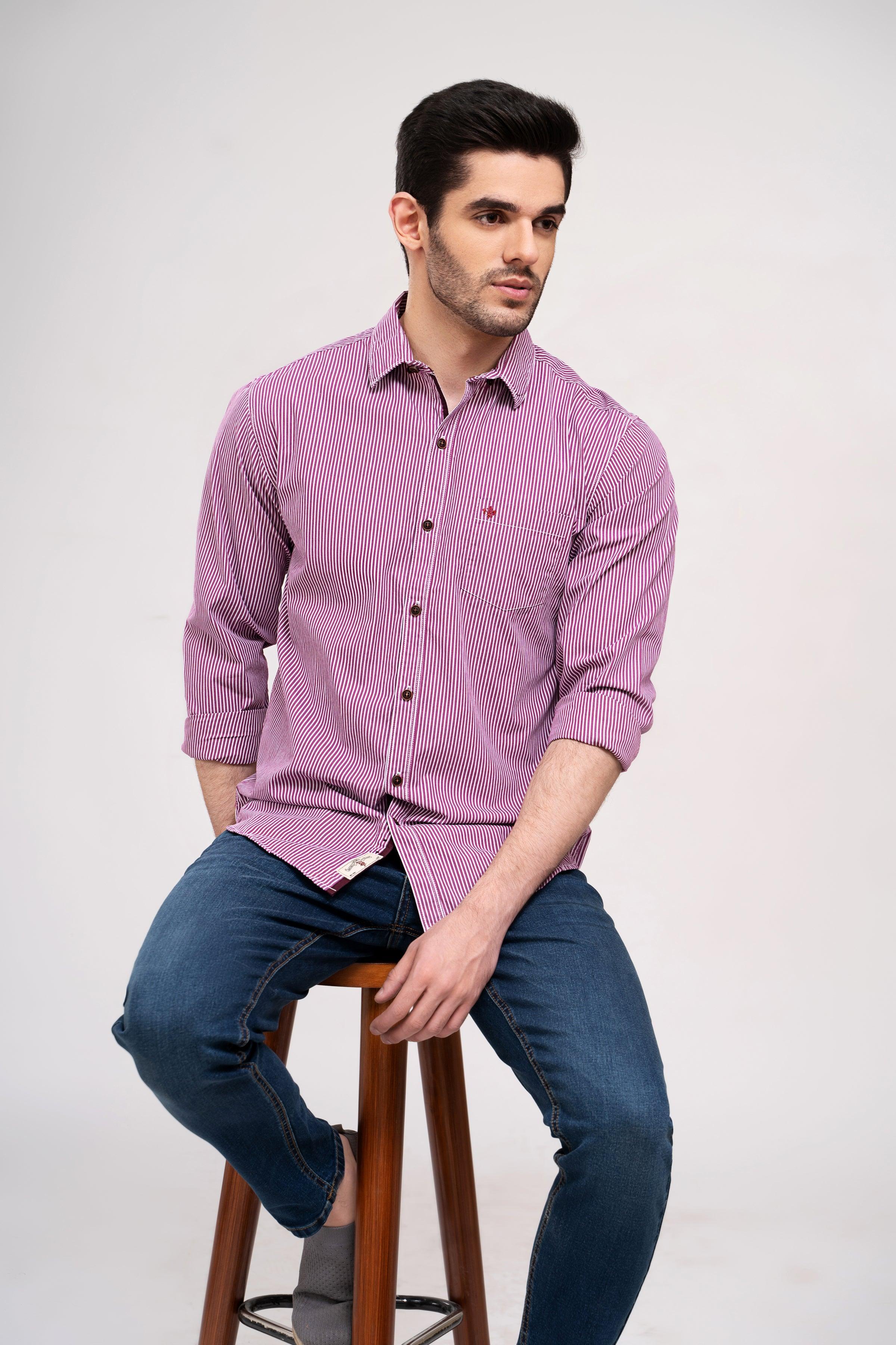 CASUAL SHIRT PINK - Image 4