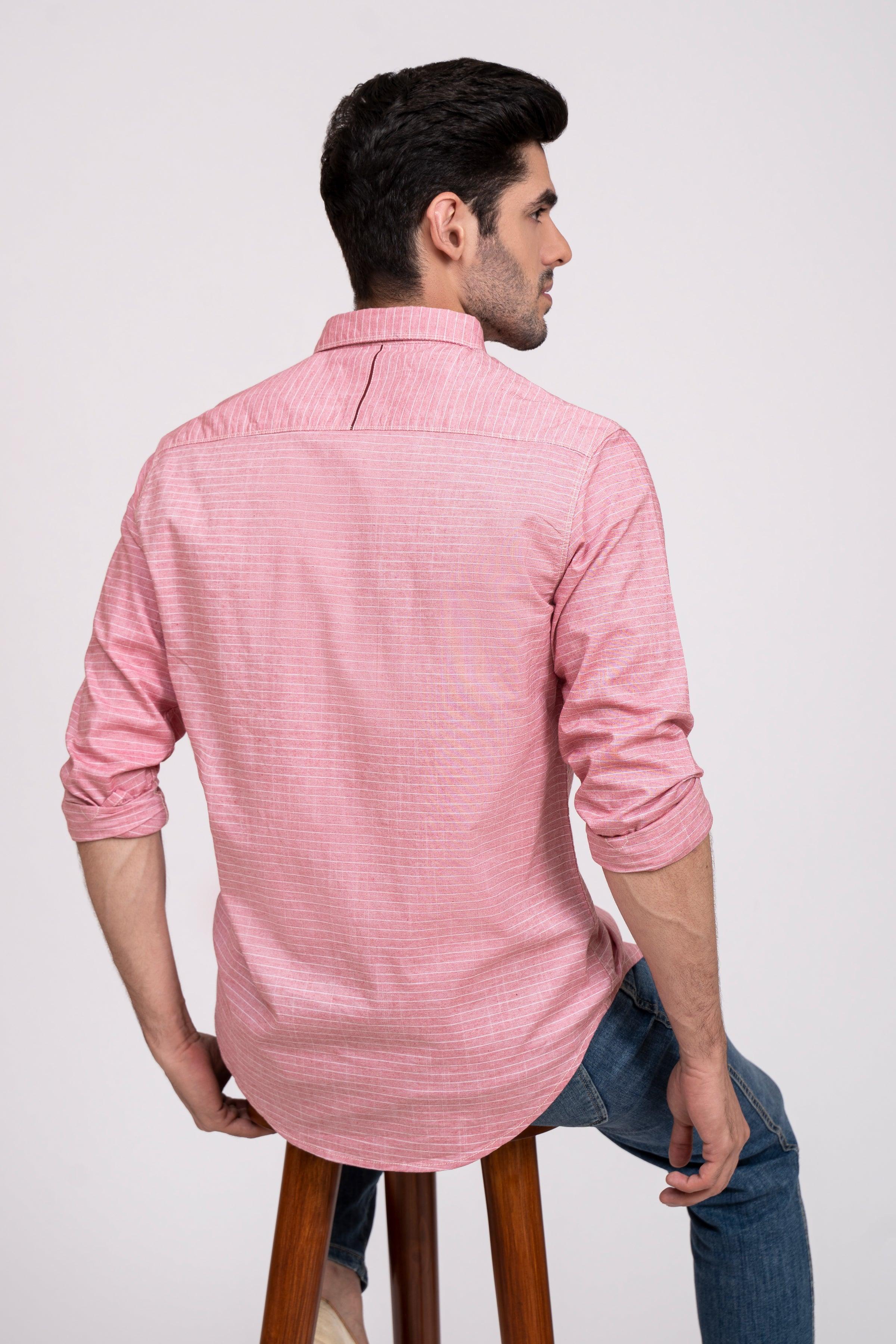 CASUAL SHIRT PINK BLOSSOM - Image 4
