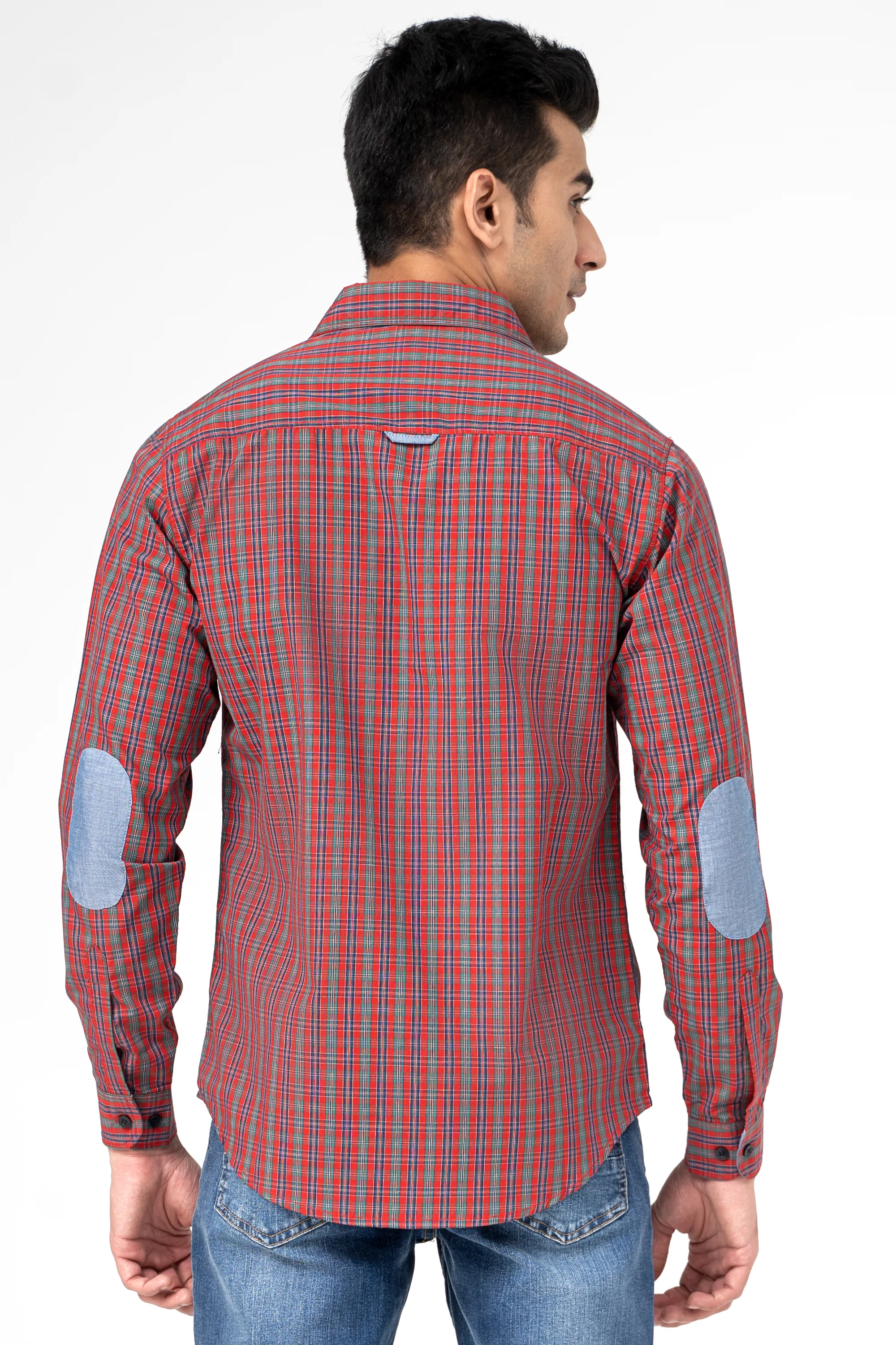 CASUAL SHIRT RED CHECK - Image 4