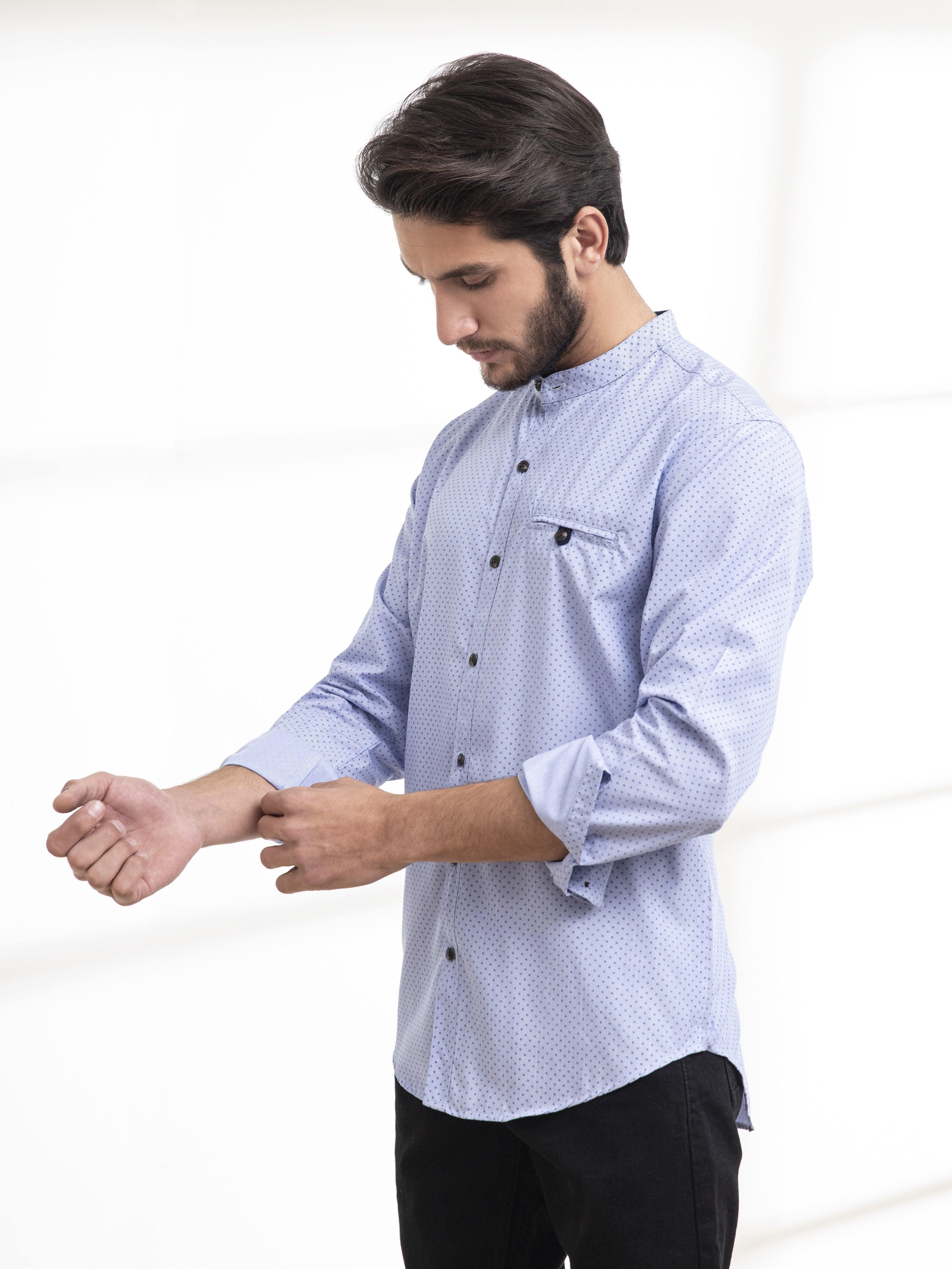 CASUAL SHIRT SKY BLUE - Image 2