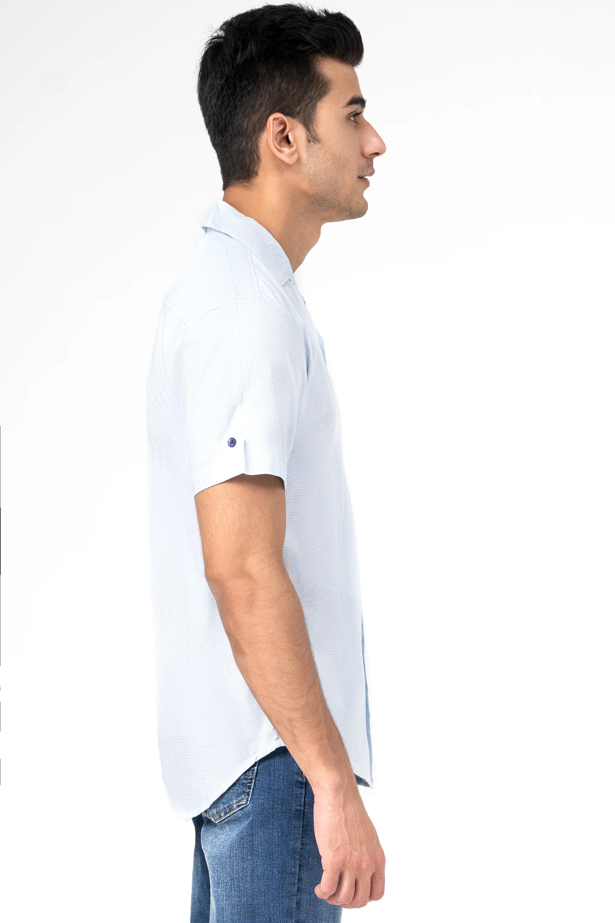 CASUAL SHIRT SKY BLUE - Image 3