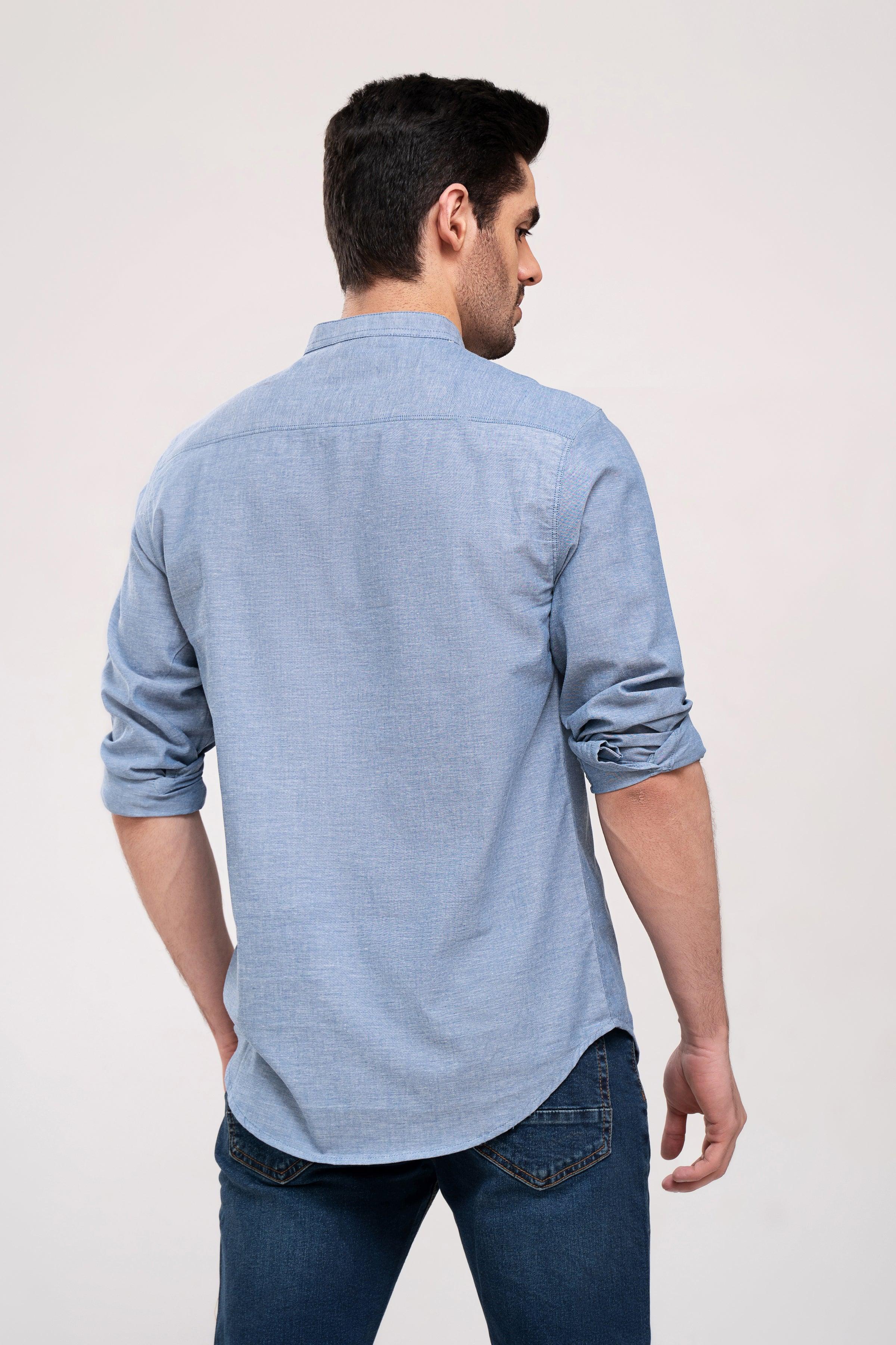 CASUAL SHIRT SKY BLUE - Image 3