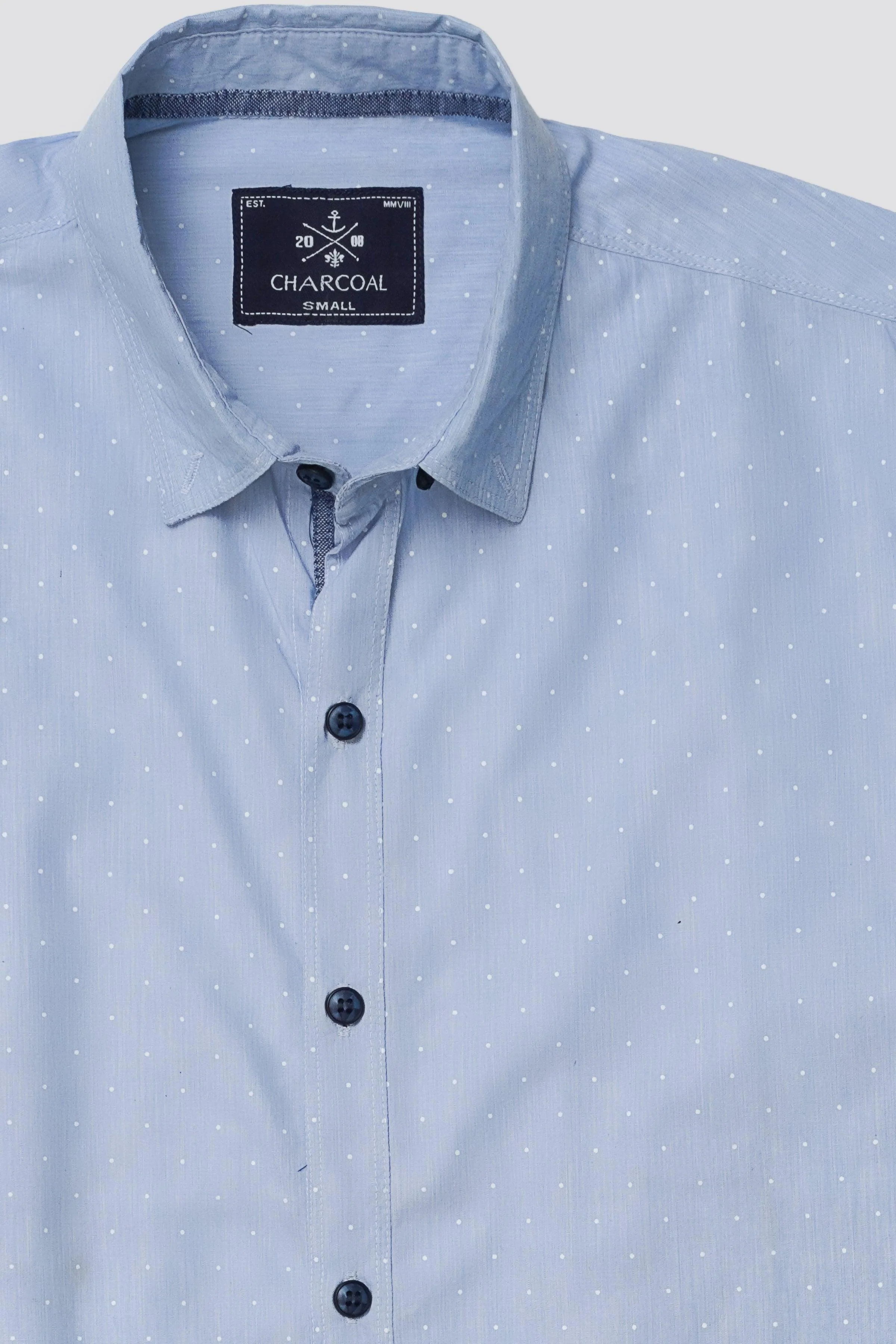 CASUAL SHIRT SKY BLUE - Image 2