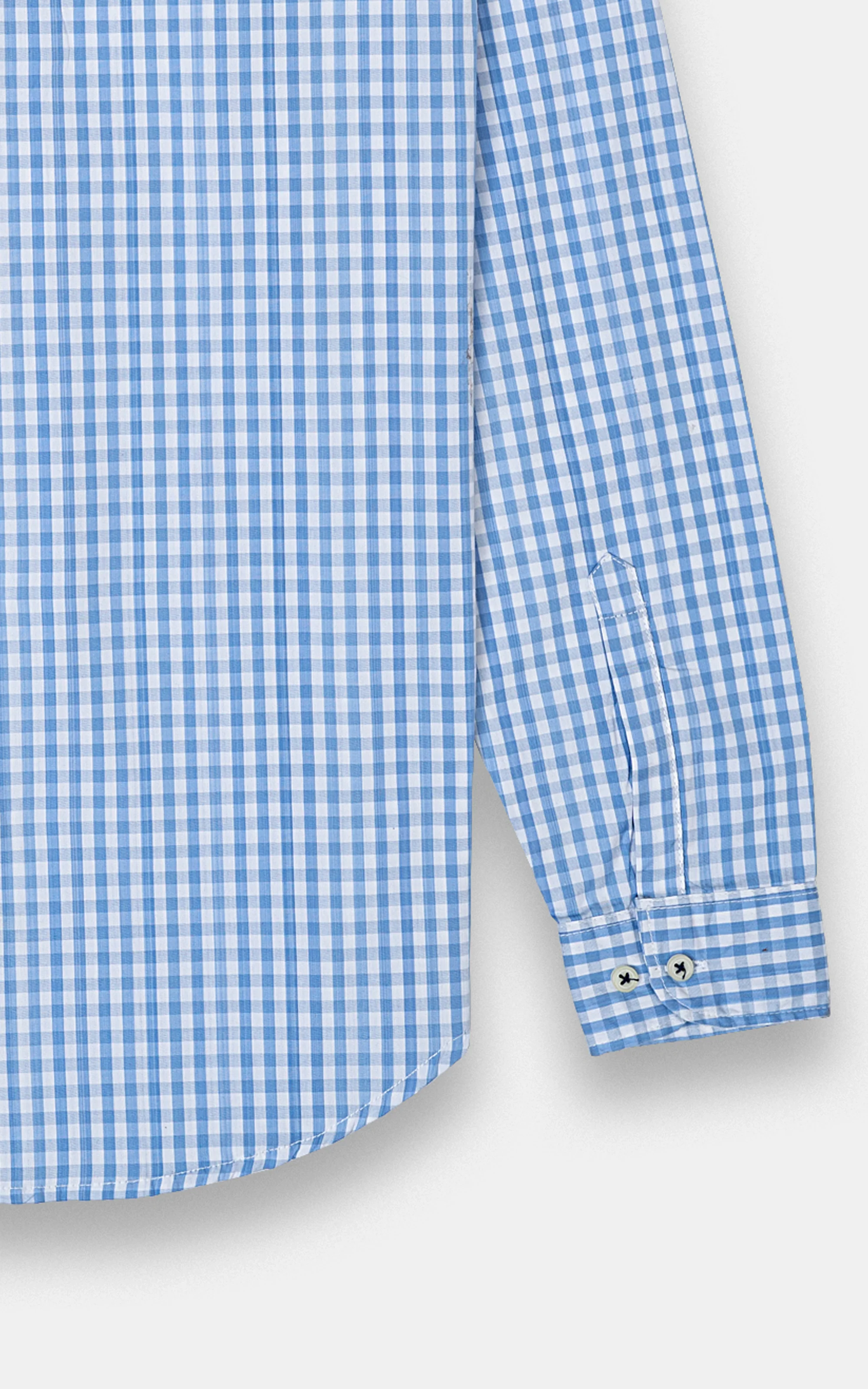 CASUAL SHIRT SKY BLUE CHECK - Image 4