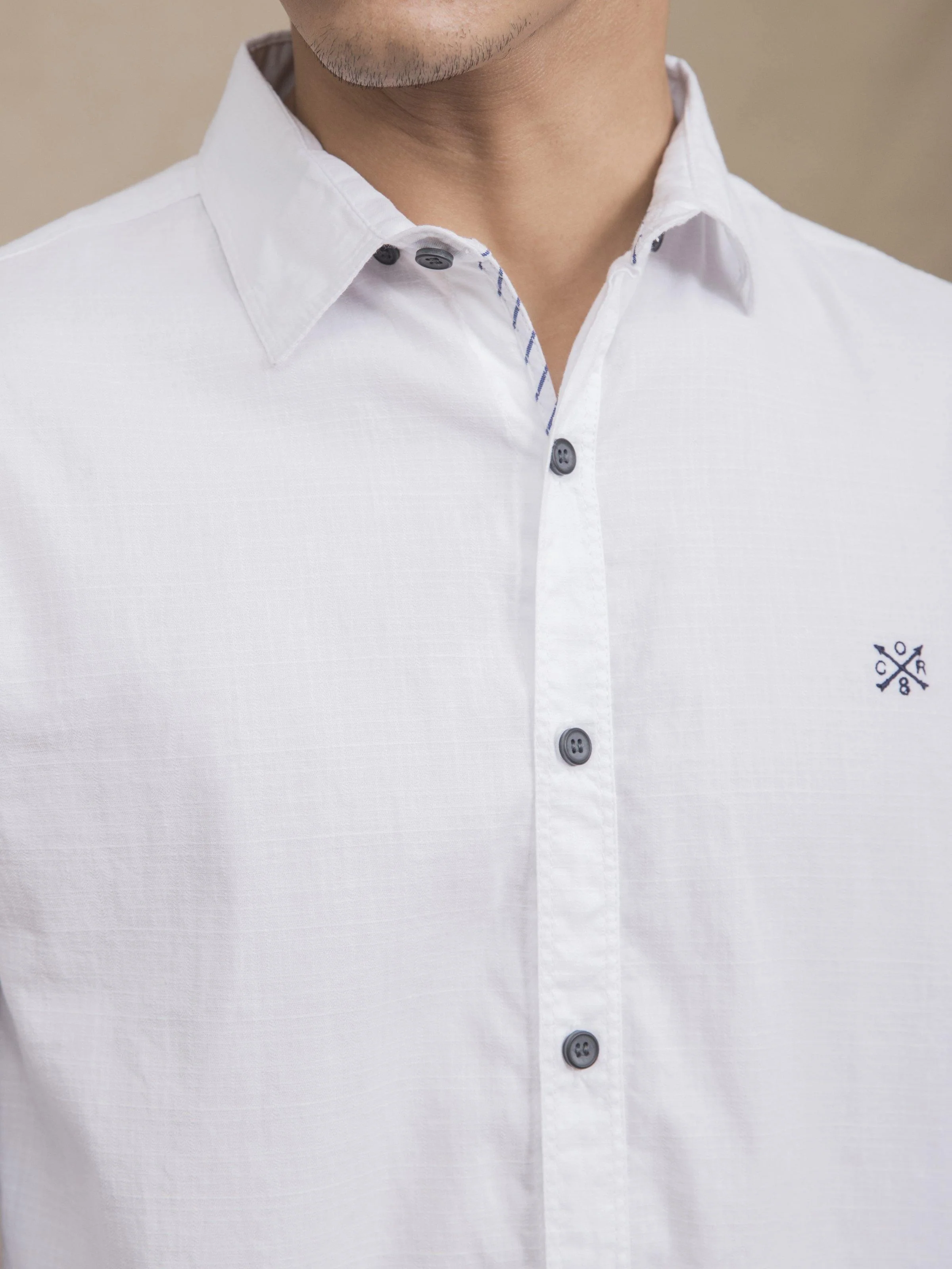 CASUAL SHIRT WHITE - Image 3