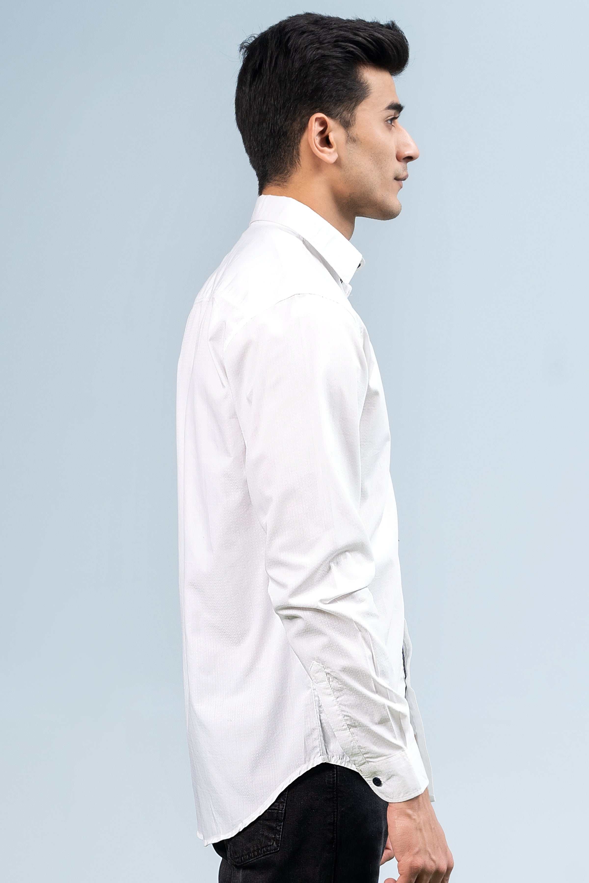 CASUAL SHIRT WHITE - Image 3
