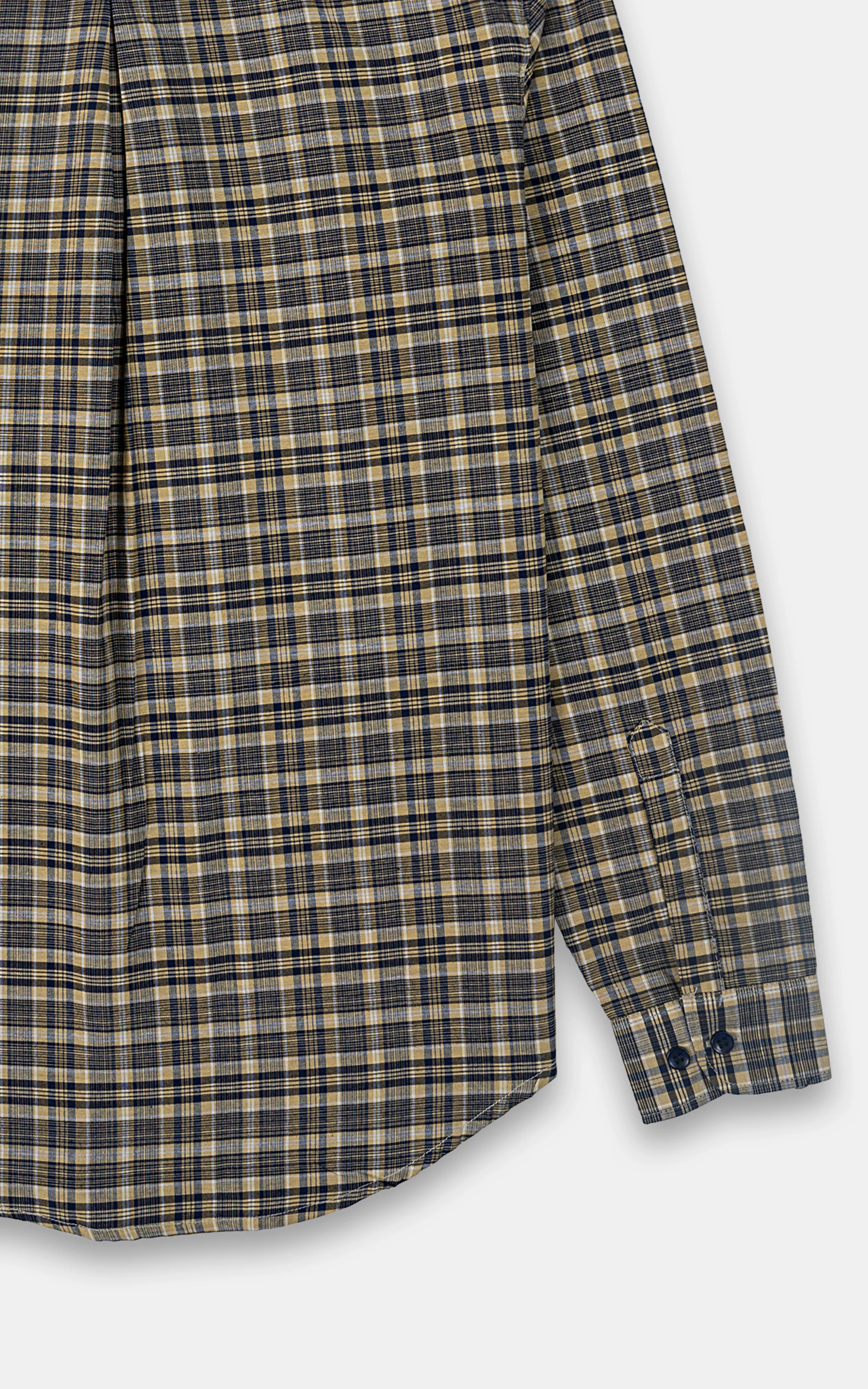 CASUAL SHIRT YELLOW CHECK - Image 4