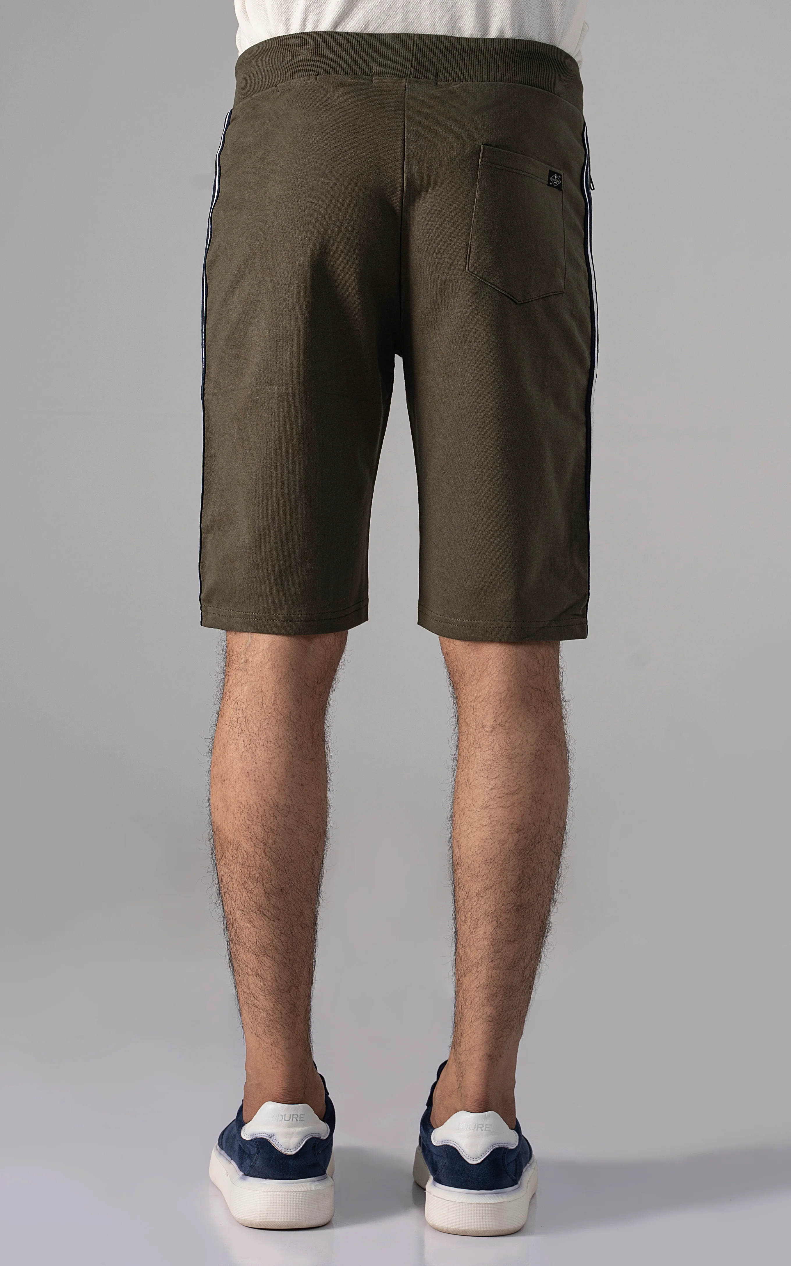 CASUAL SHORTS FRENCH TERRY OLIVE - Image 3