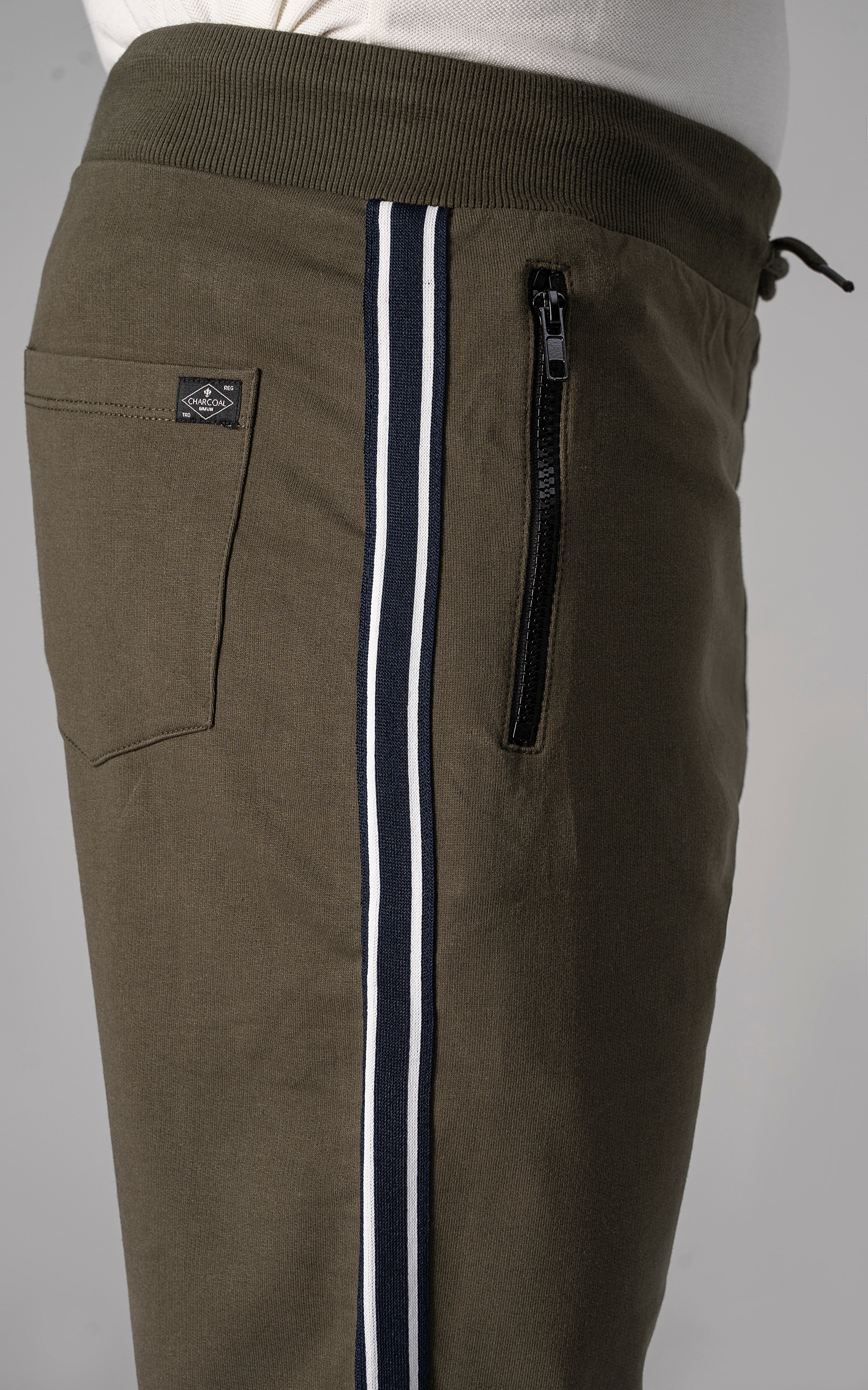 CASUAL SHORTS FRENCH TERRY OLIVE - Image 4