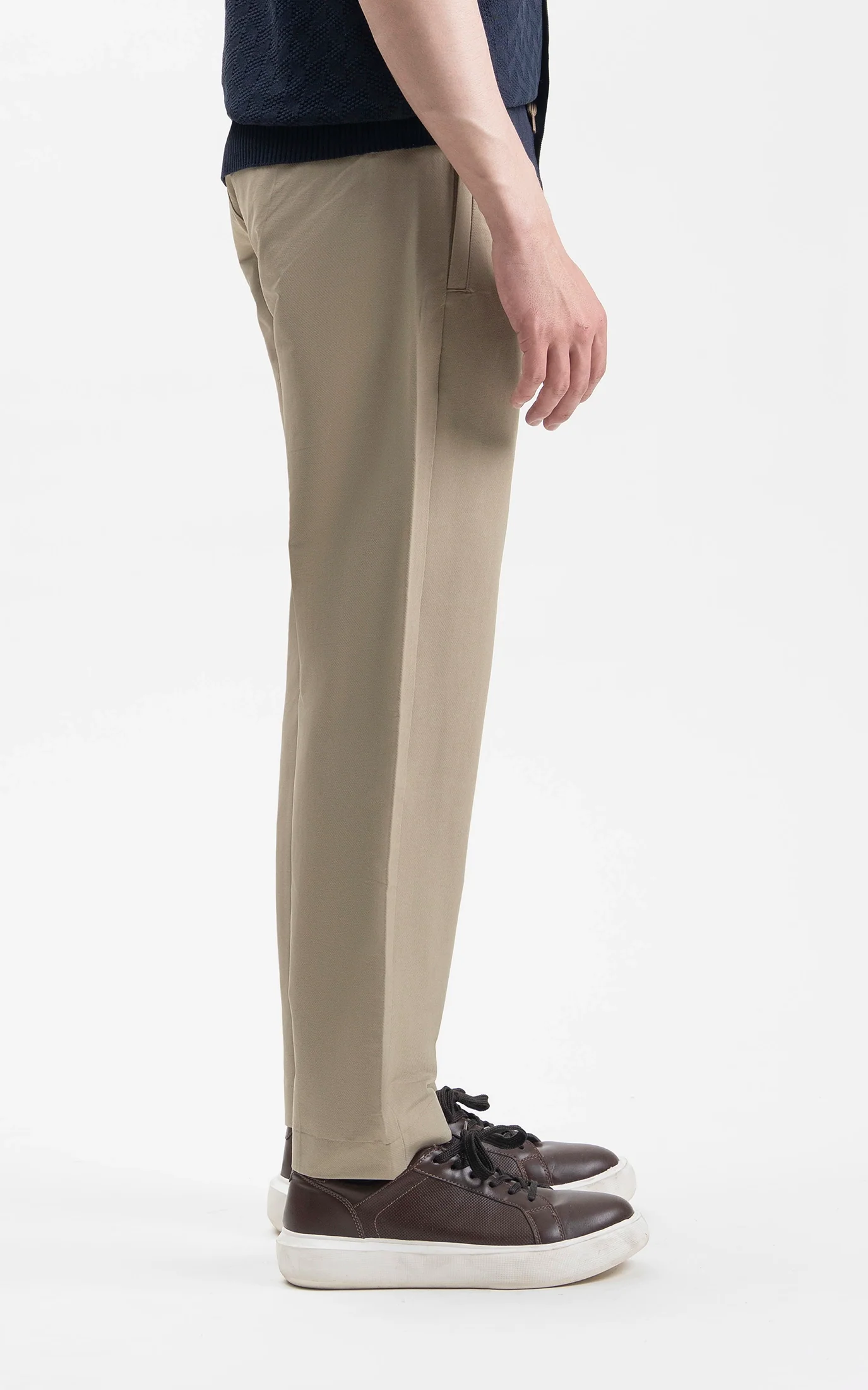 SMART FIT JOGGER TROUSER KHAKI - Image 3