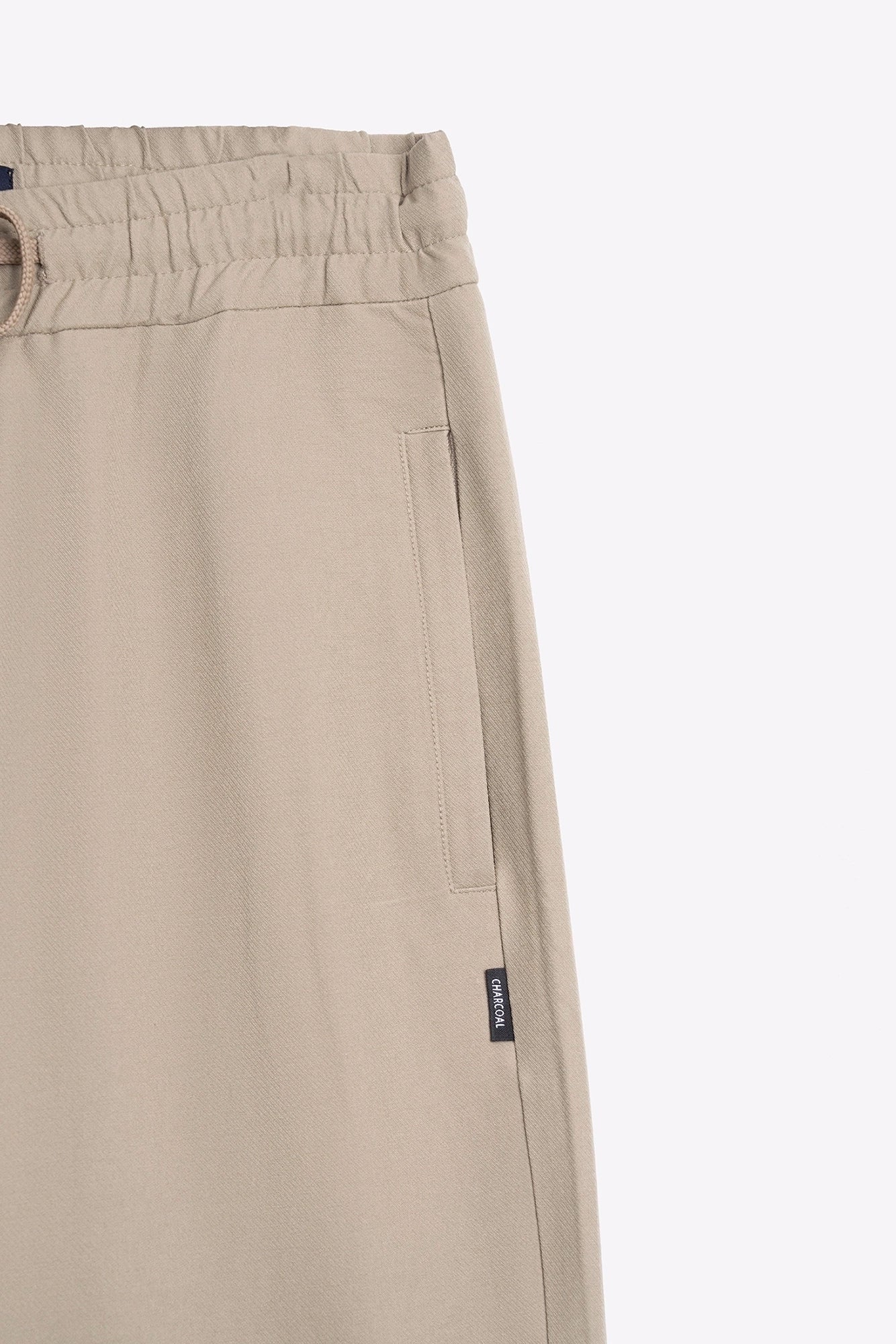 SMART FIT JOGGER TROUSER KHAKI - Image 4