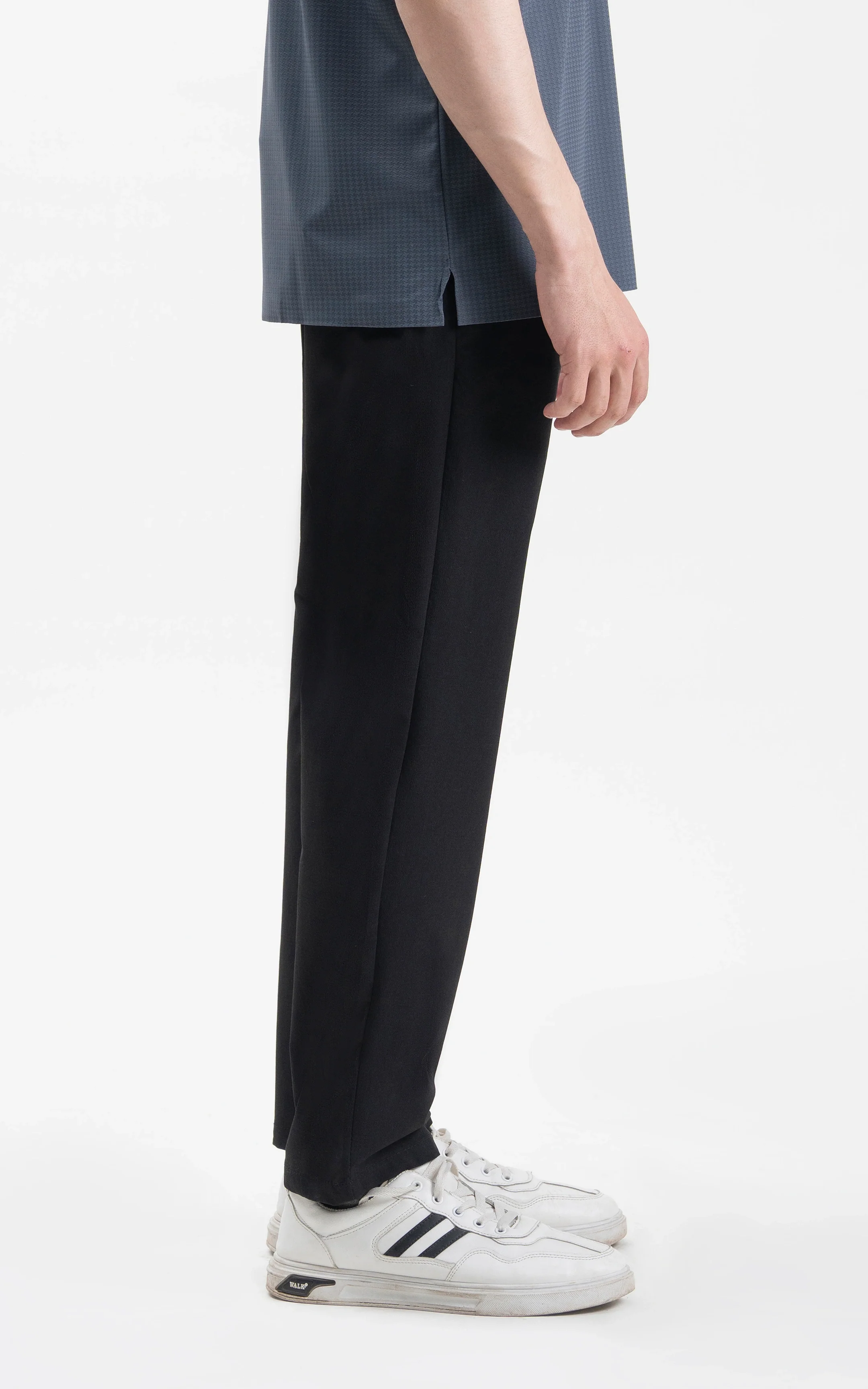 CASUAL TROUSER CROSS POCKET BLACK - Image 4