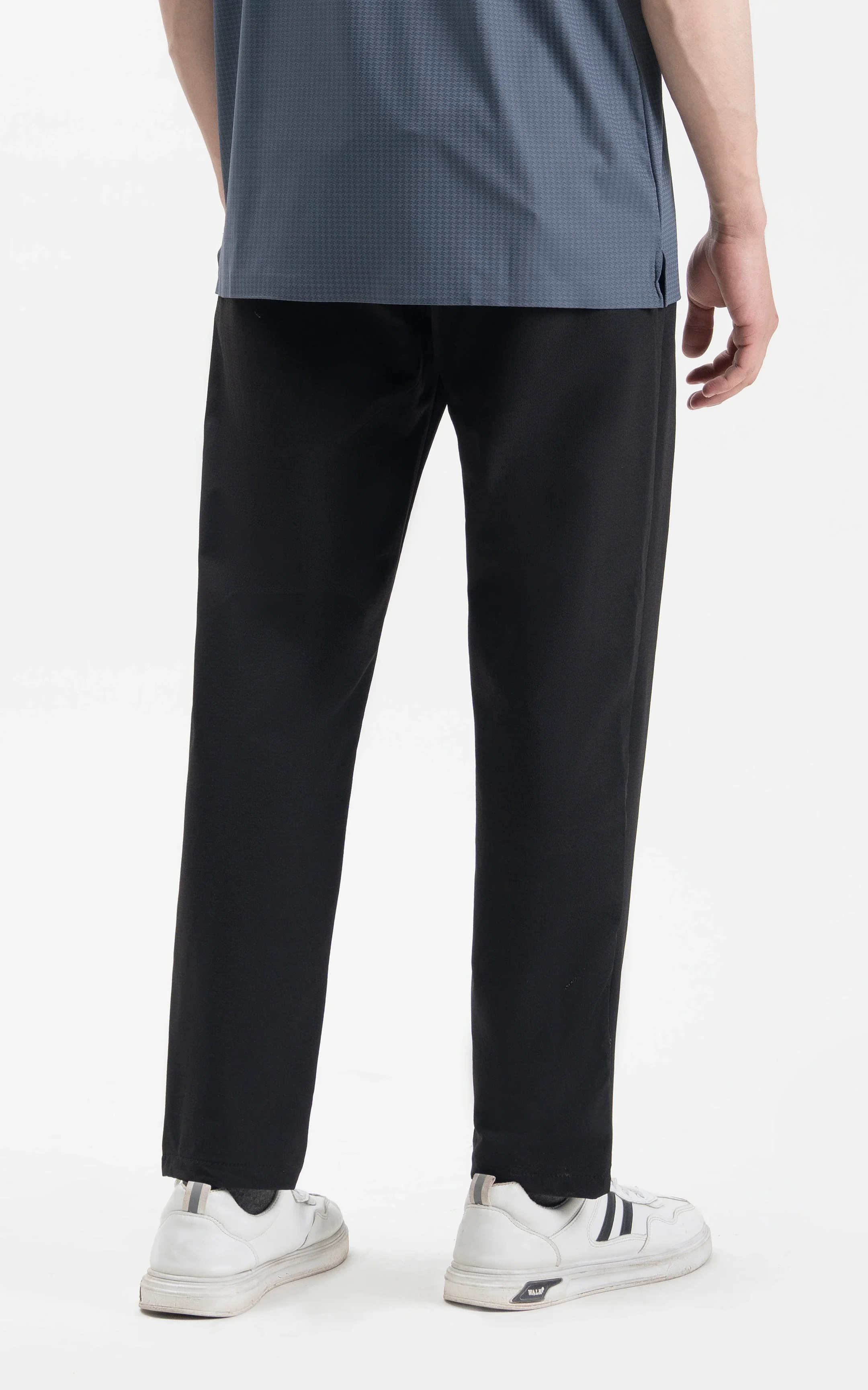 CASUAL TROUSER CROSS POCKET BLACK - Image 7