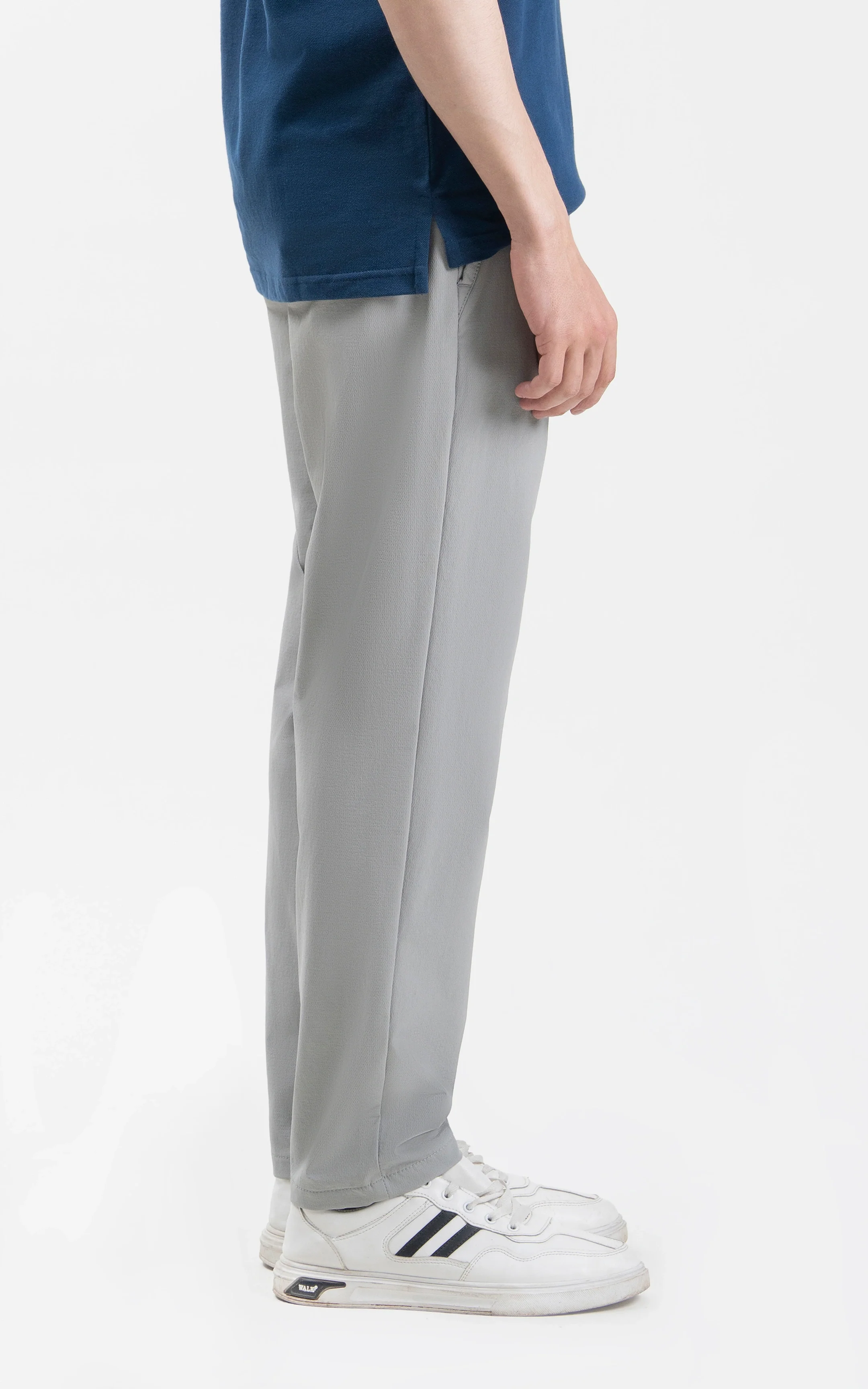 CASUAL TROUSER CROSS POCKET GREY - Image 3