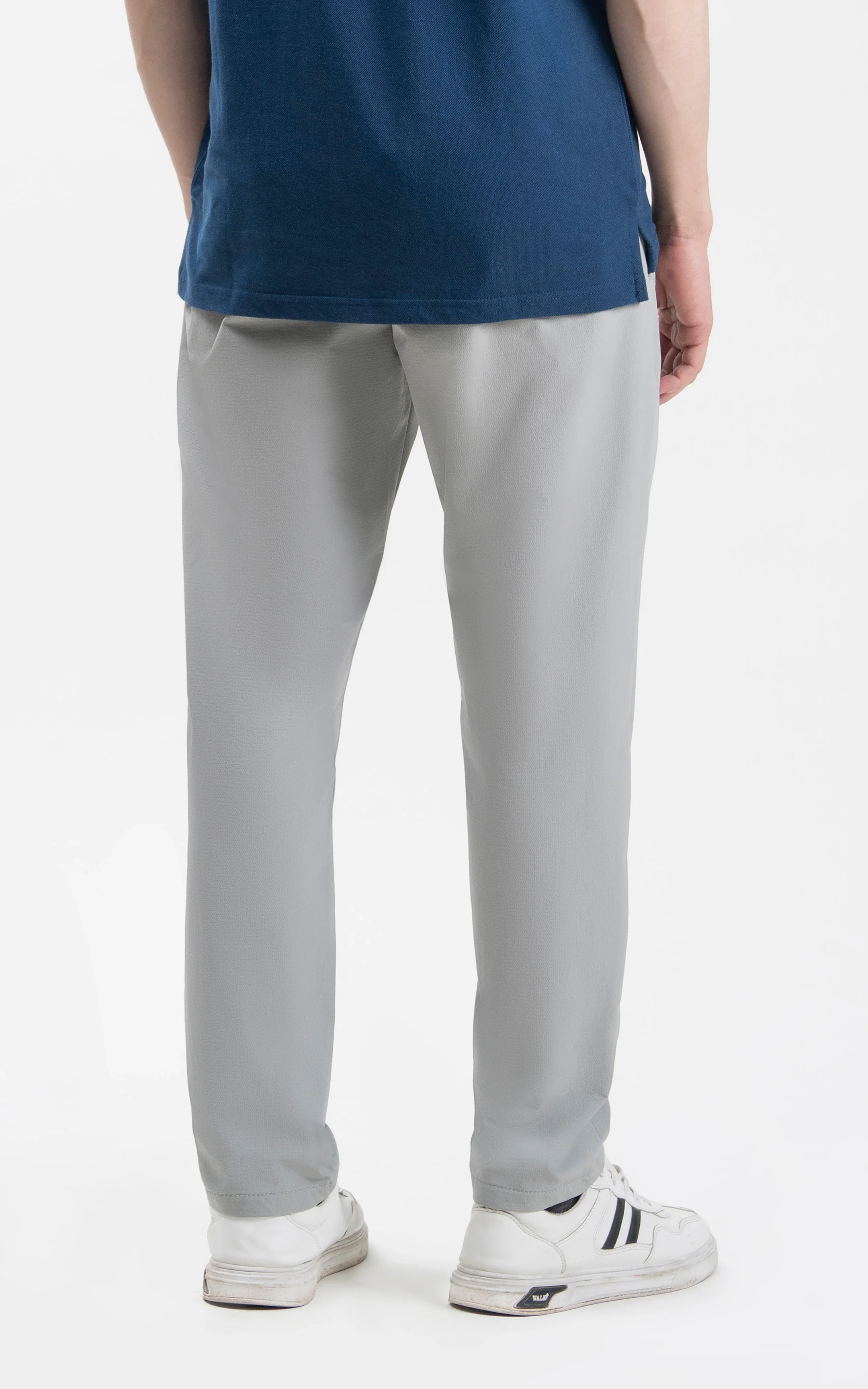 CASUAL TROUSER CROSS POCKET GREY - Image 4