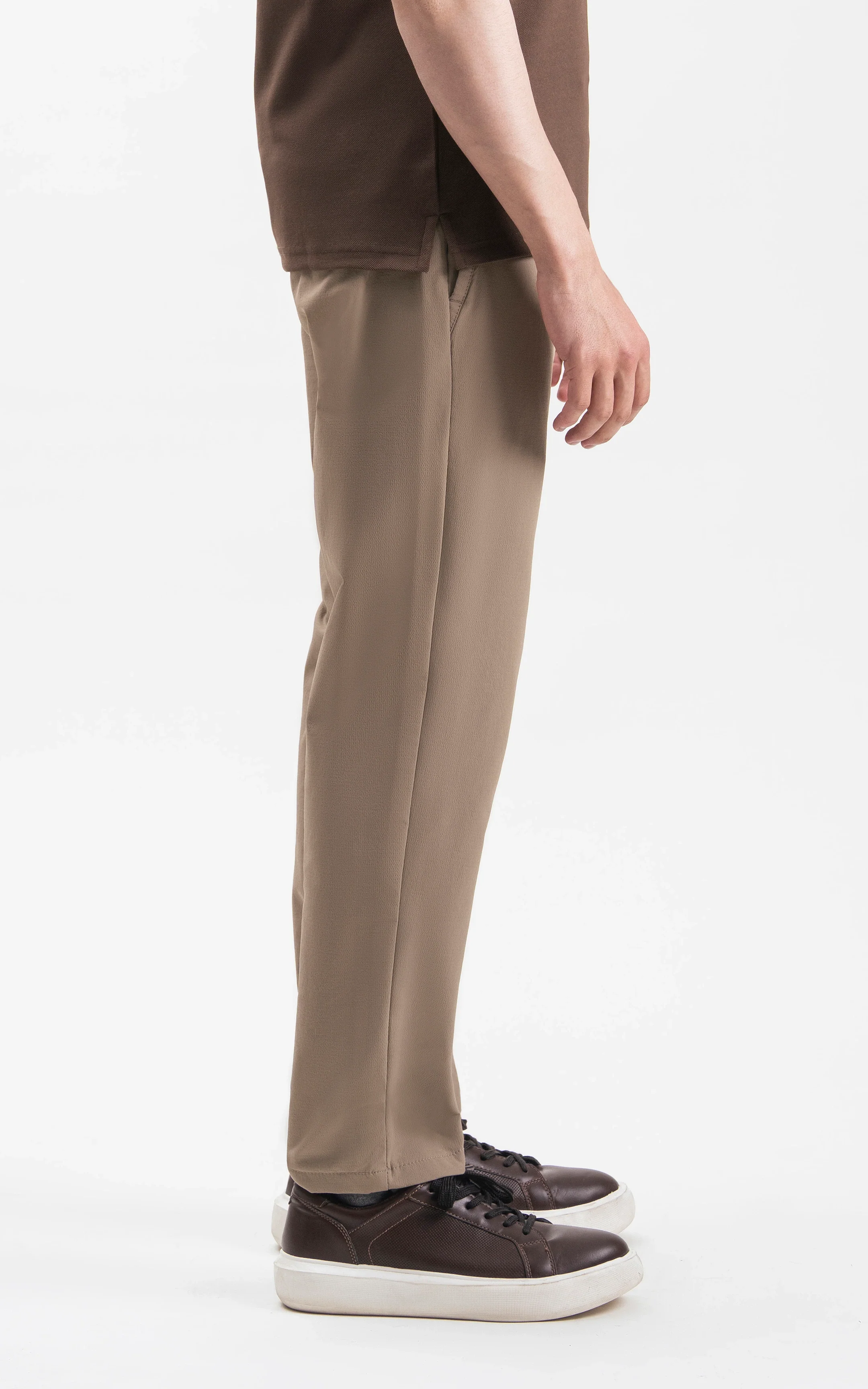 CASUAL TROUSER CROSS POCKET KHAKI - Image 3