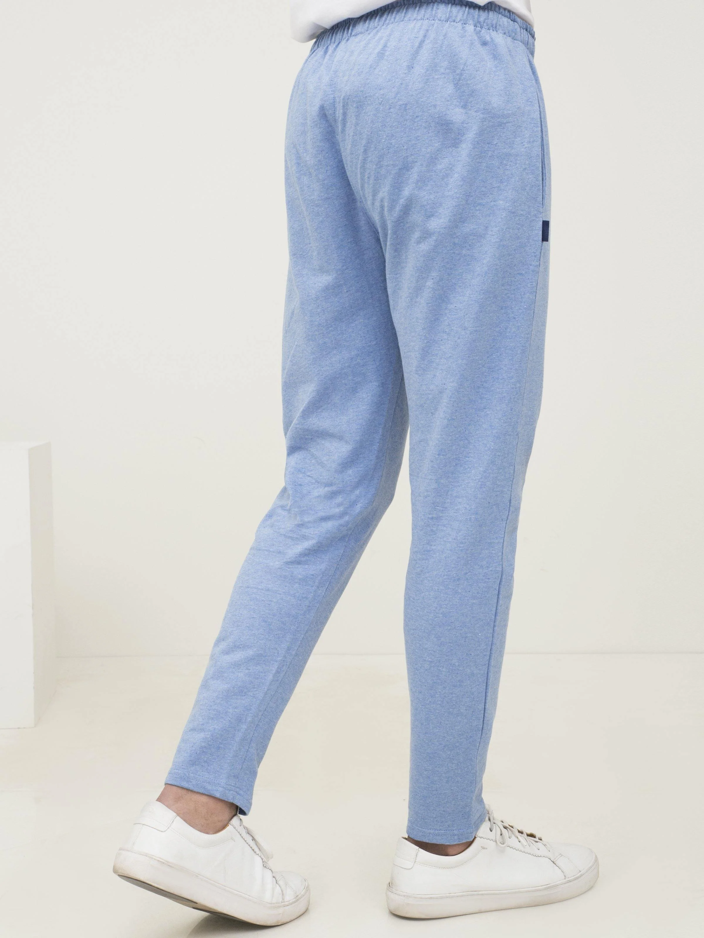CASUAL TROUSER KNITE SLEEPWEAR SEA BLUE - Image 3
