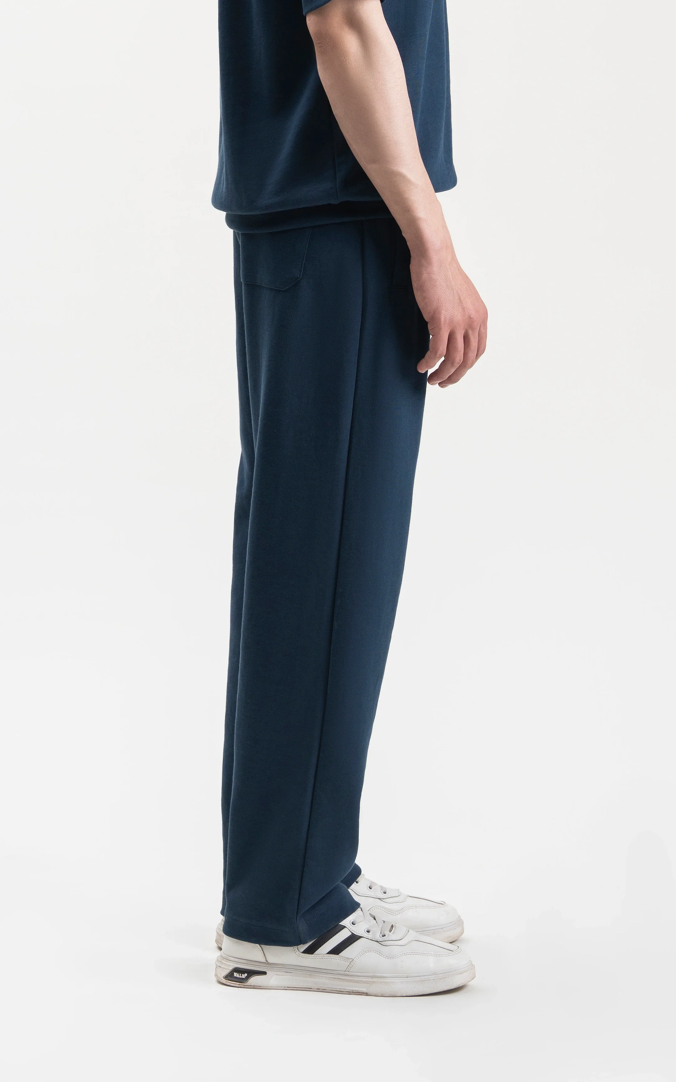 CASUAL TROUSER LOOSE FIT BLUE - Image 3
