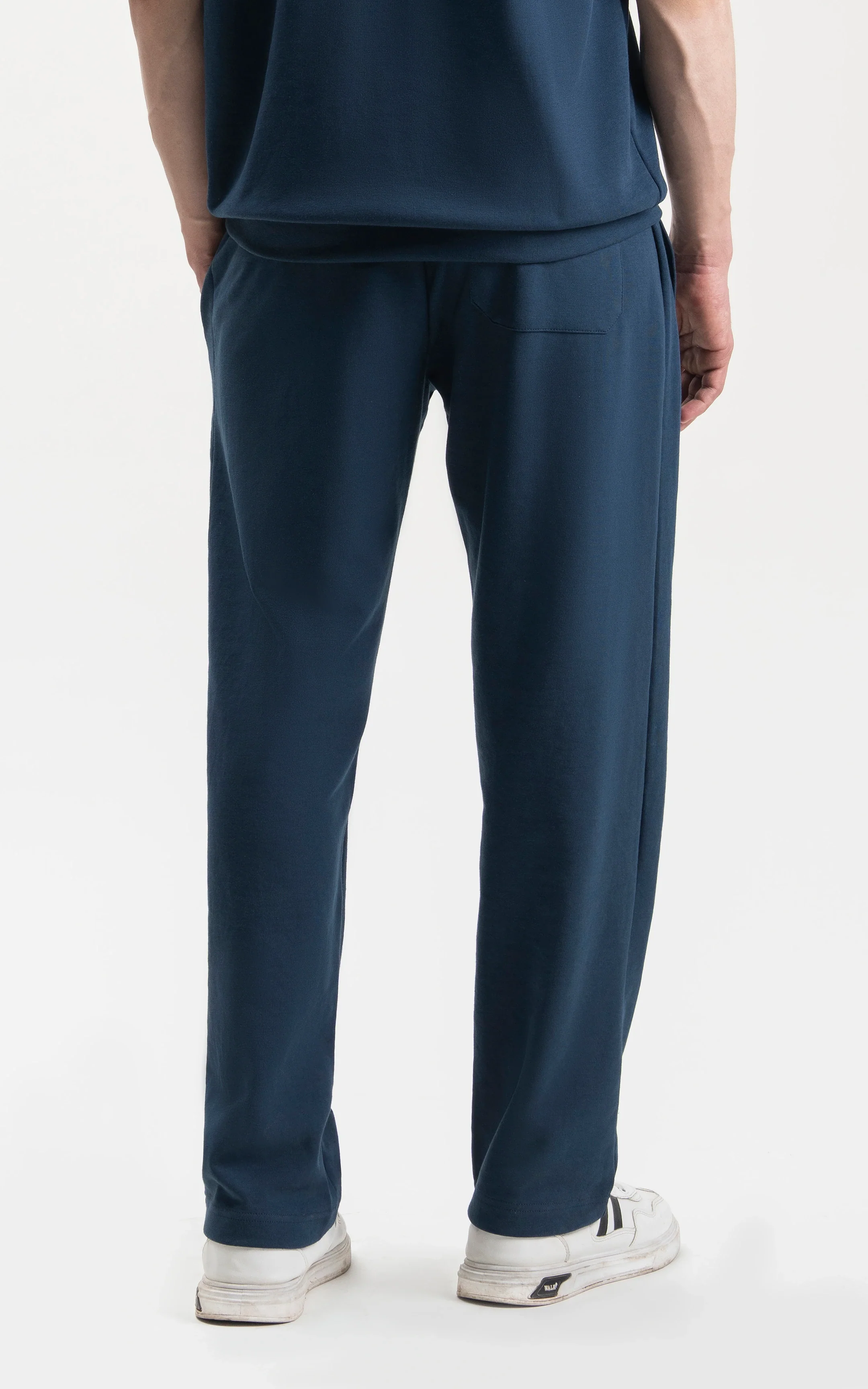 CASUAL TROUSER LOOSE FIT BLUE - Image 4