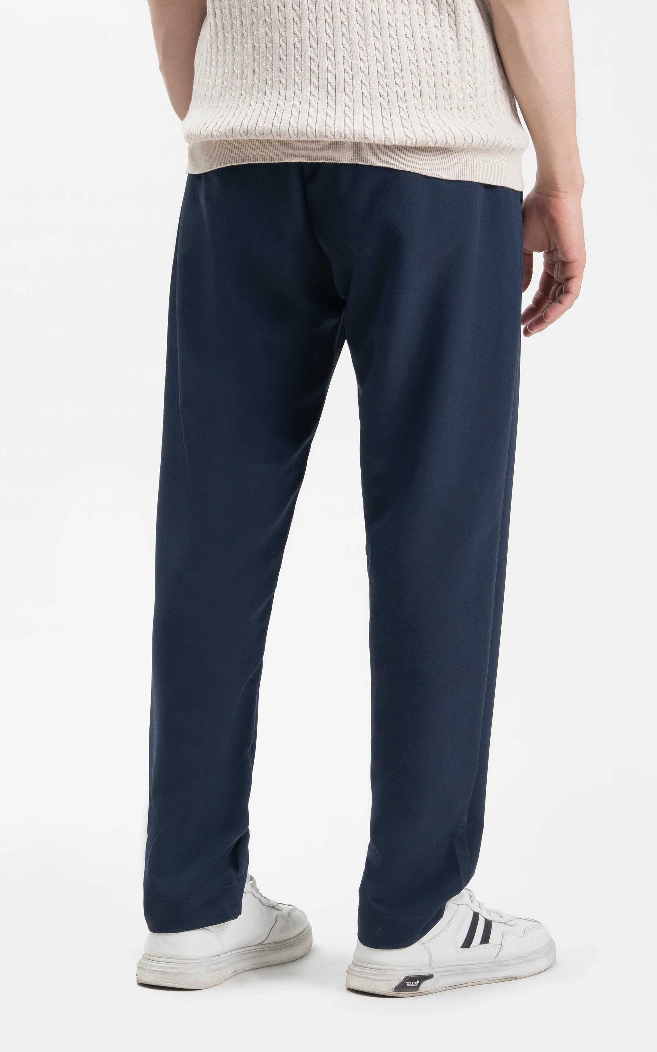 CASUAL TROUSER NAVY - Image 3