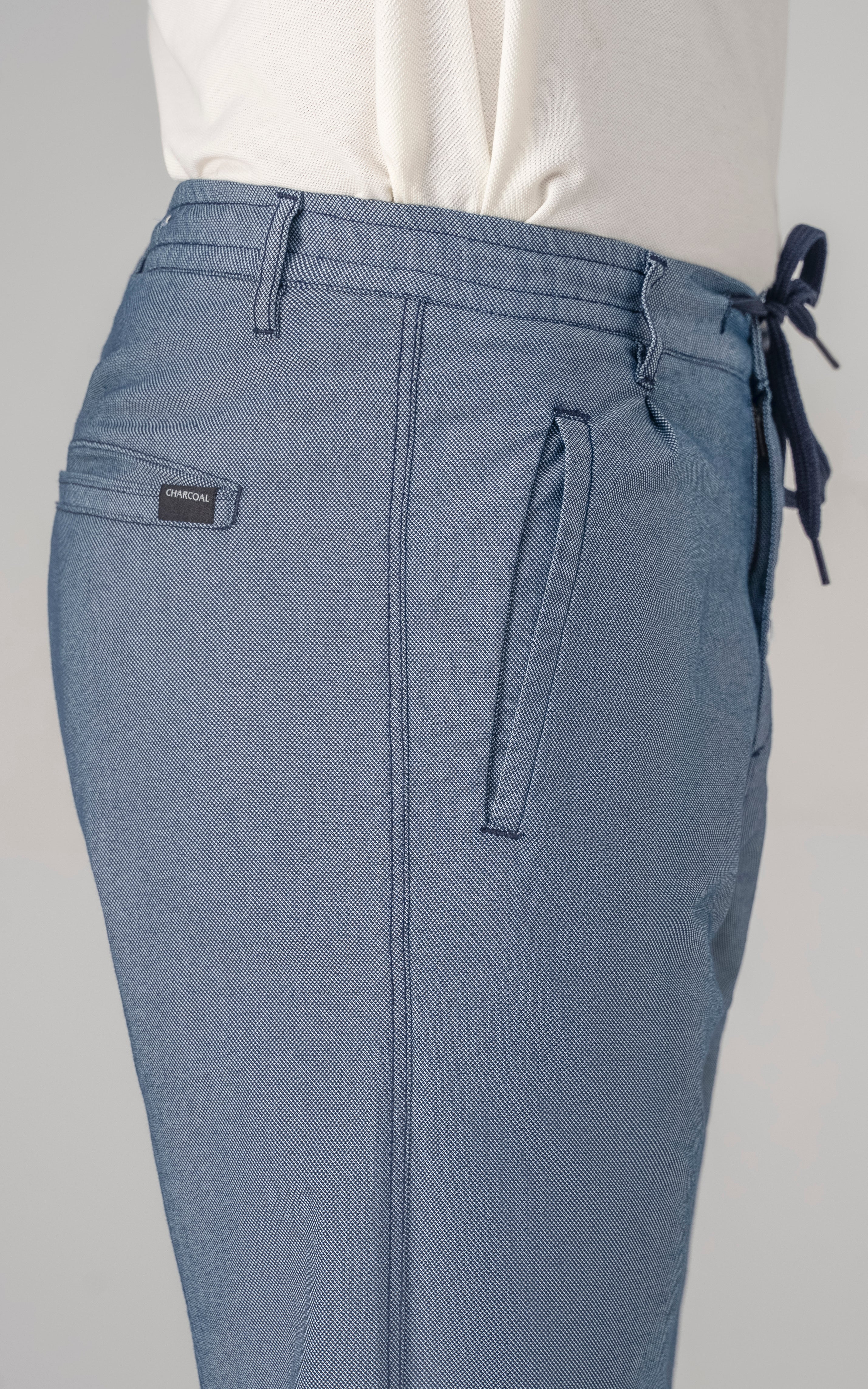 CASUAL TROUSER REGULAR FIT NAVY - Image 2