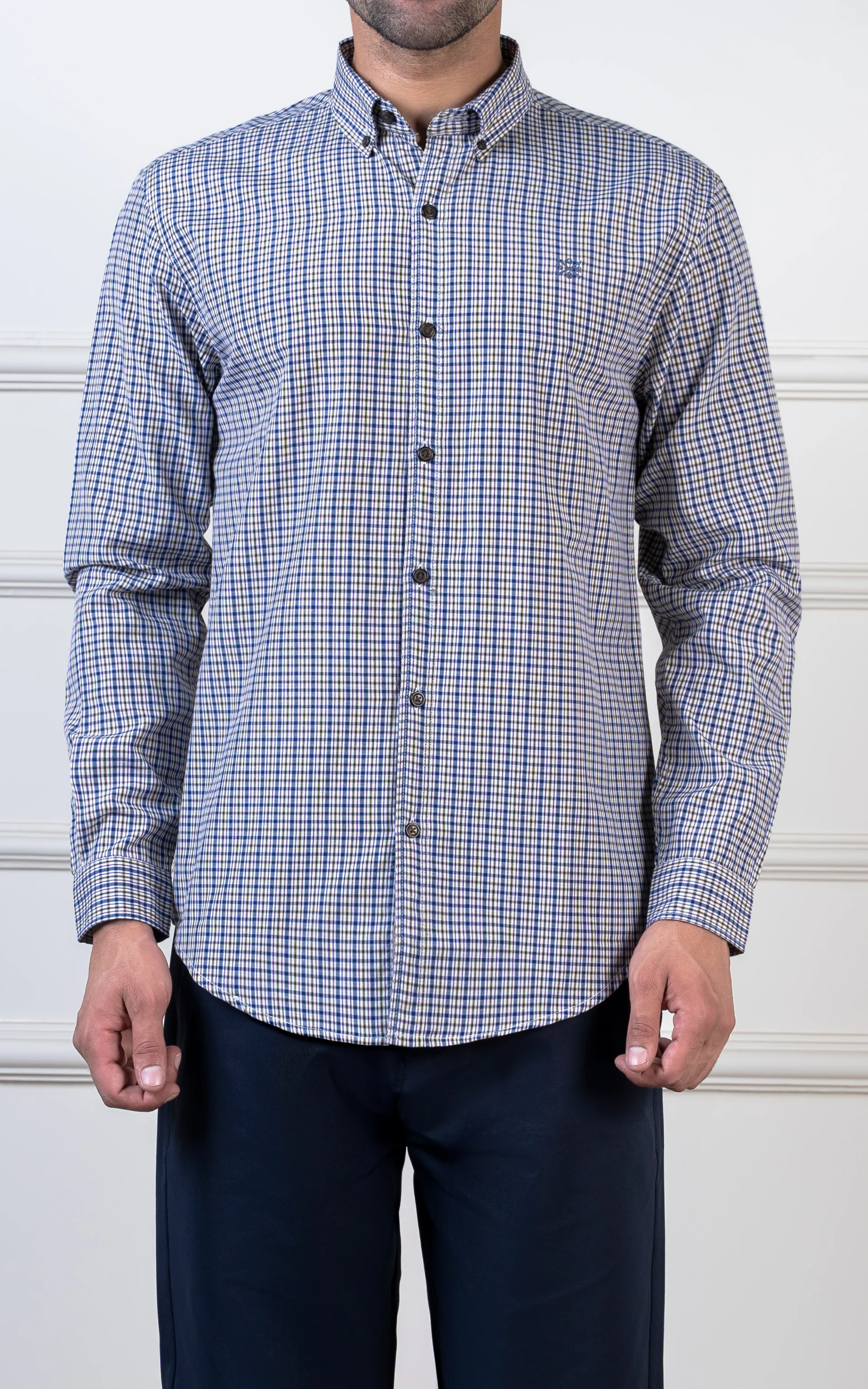 CHECKED CASUAL SHIRT YELLOW CHECK - Image 2