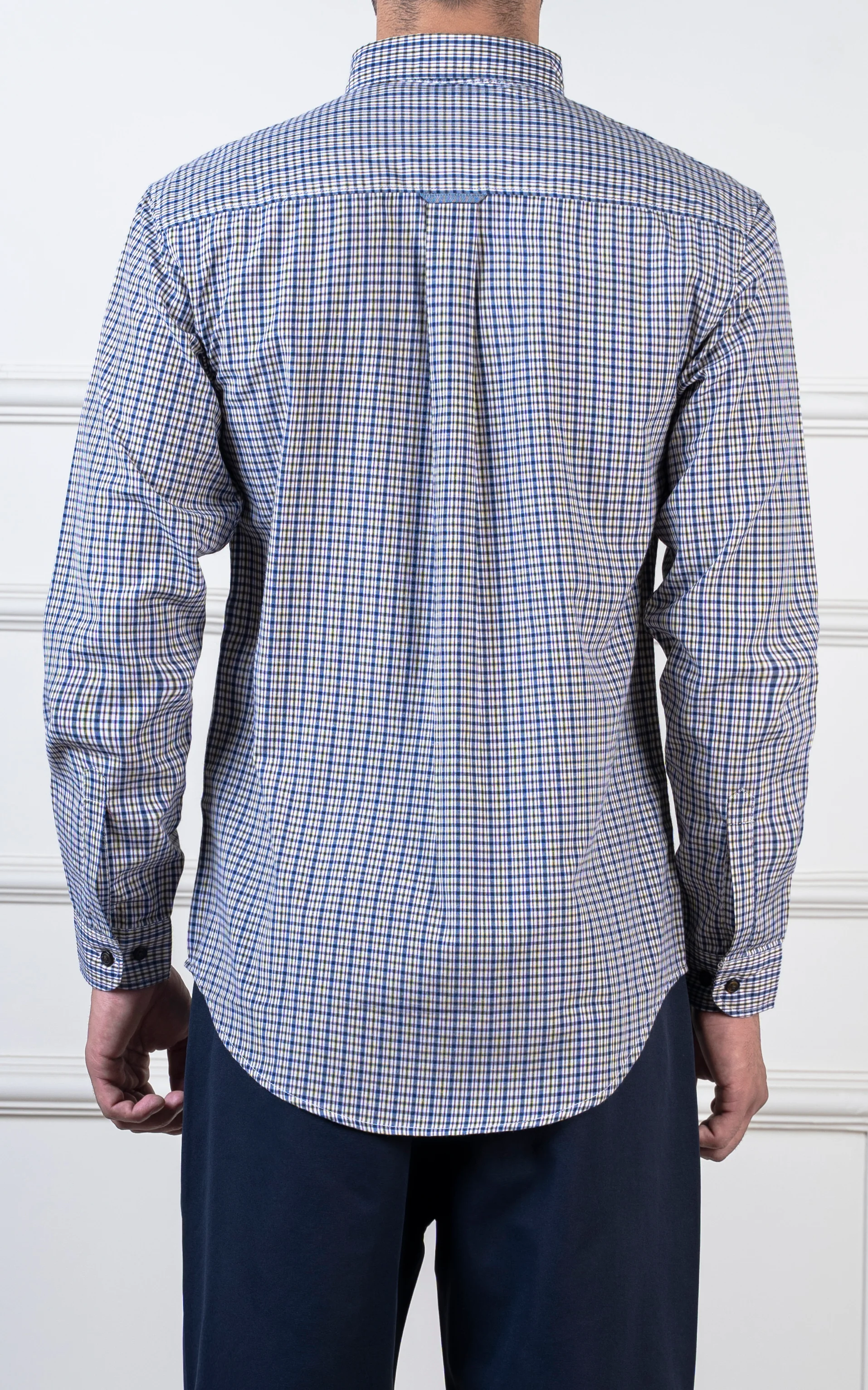 CHECKED CASUAL SHIRT YELLOW CHECK - Image 4