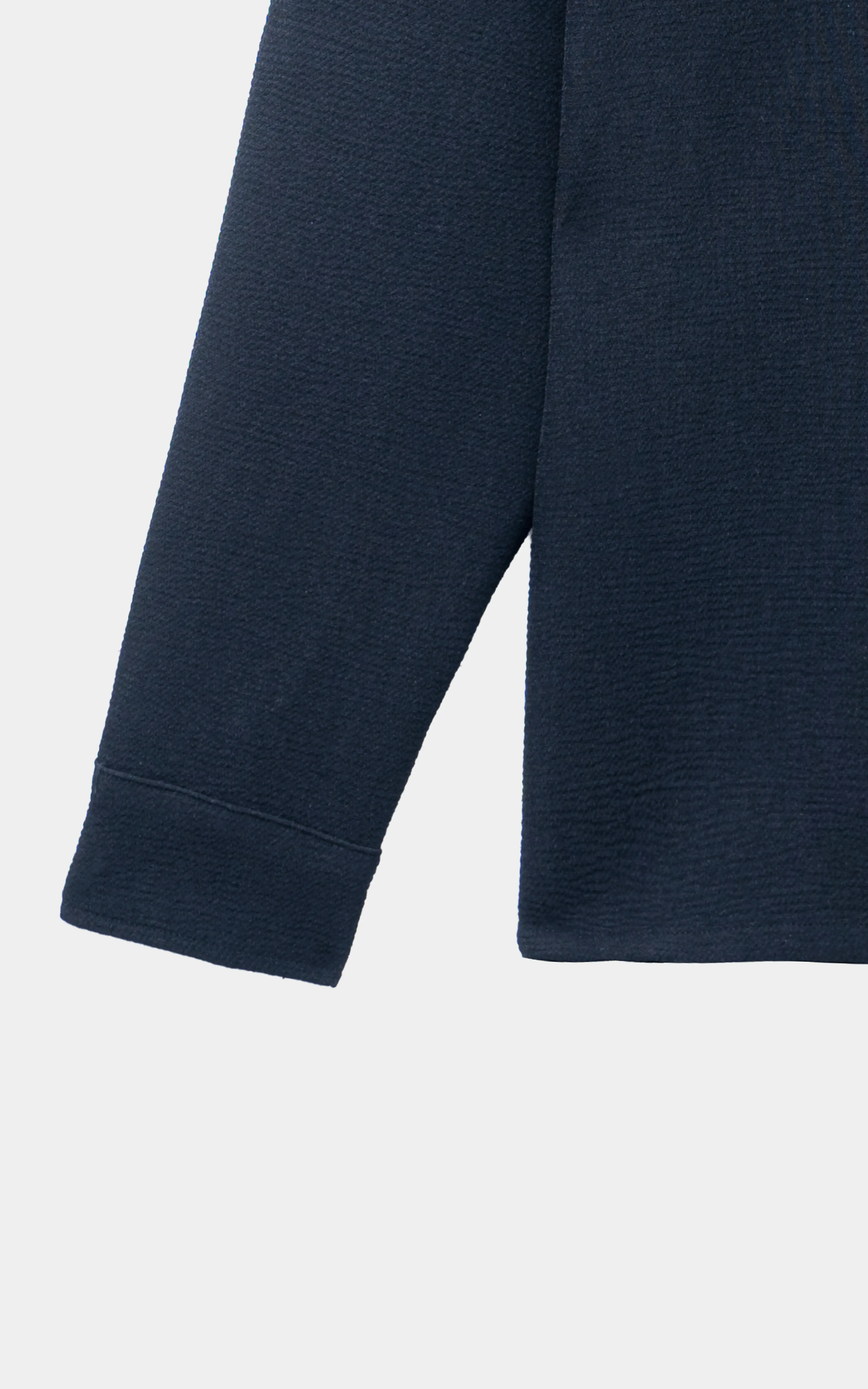CLASSIC COLLAR OVERSHIRT NAVY - Image 3