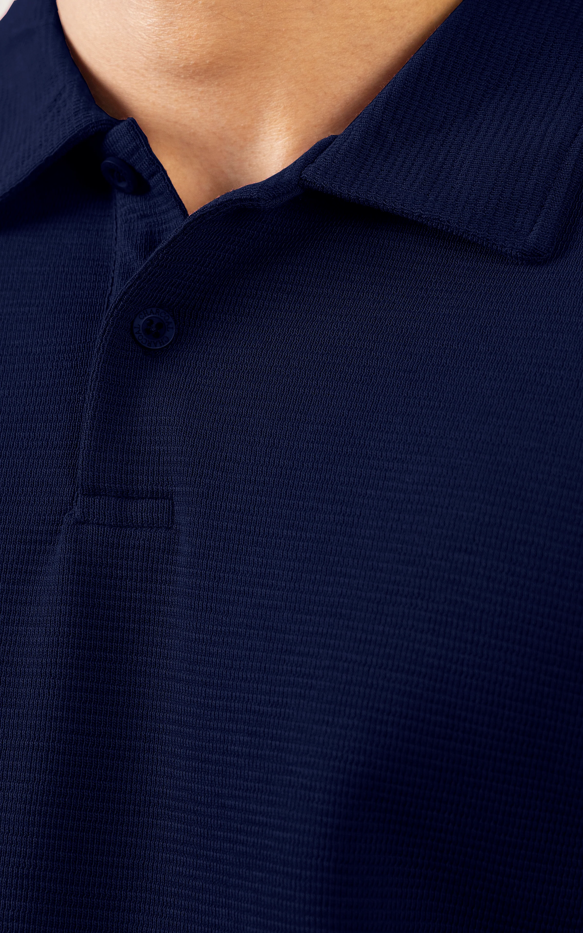 CLASSIC COLLAR  POLO NAVY - Image 2