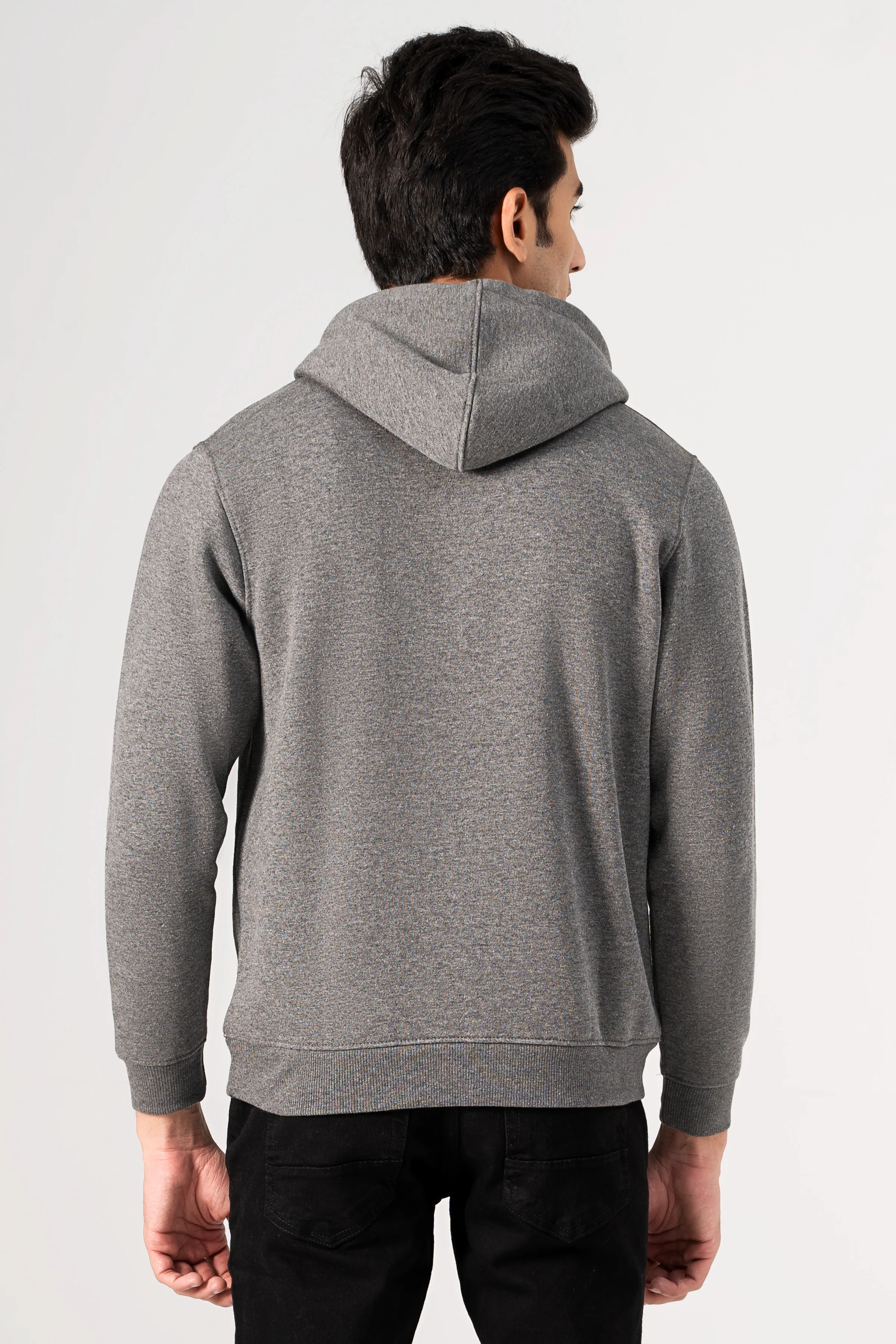 CLASSIC HOODIE CHARCOAL GREY - Image 4